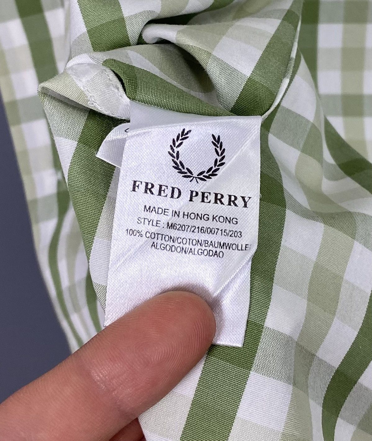 Fred Perry Fred Perry Button up shirt Short Sleeve Green Square Classic Size US S / EU 44-46 / 1 - 8 Thumbnail