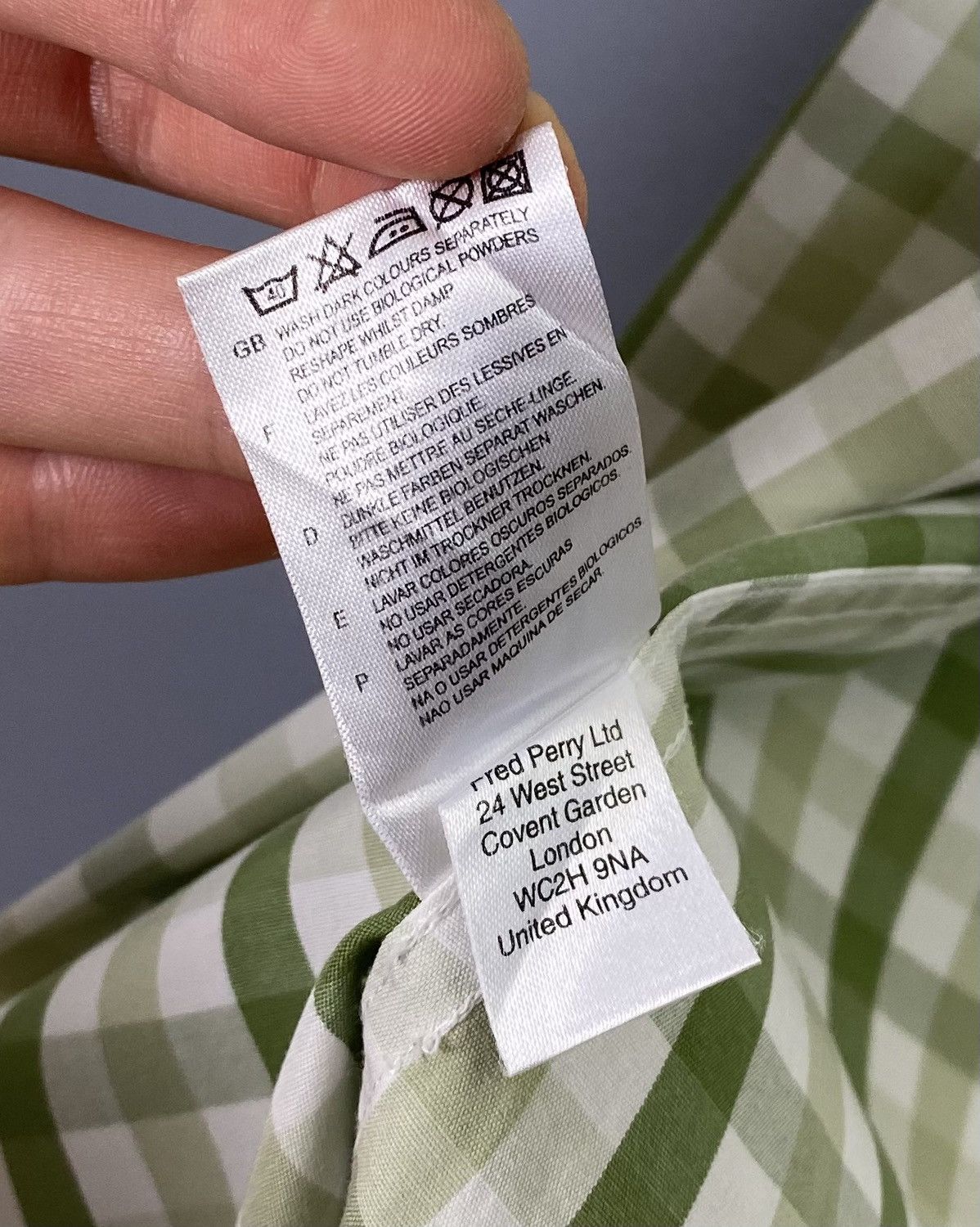 Fred Perry Fred Perry Button up shirt Short Sleeve Green Square Classic Size US S / EU 44-46 / 1 - 9 Thumbnail