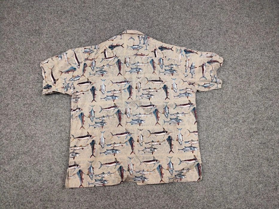 Vintage Vintage 80's Hawaiian Fish Print Shirt Kahala Made in USA Size US XL / EU 56 / 4 - 7 Thumbnail