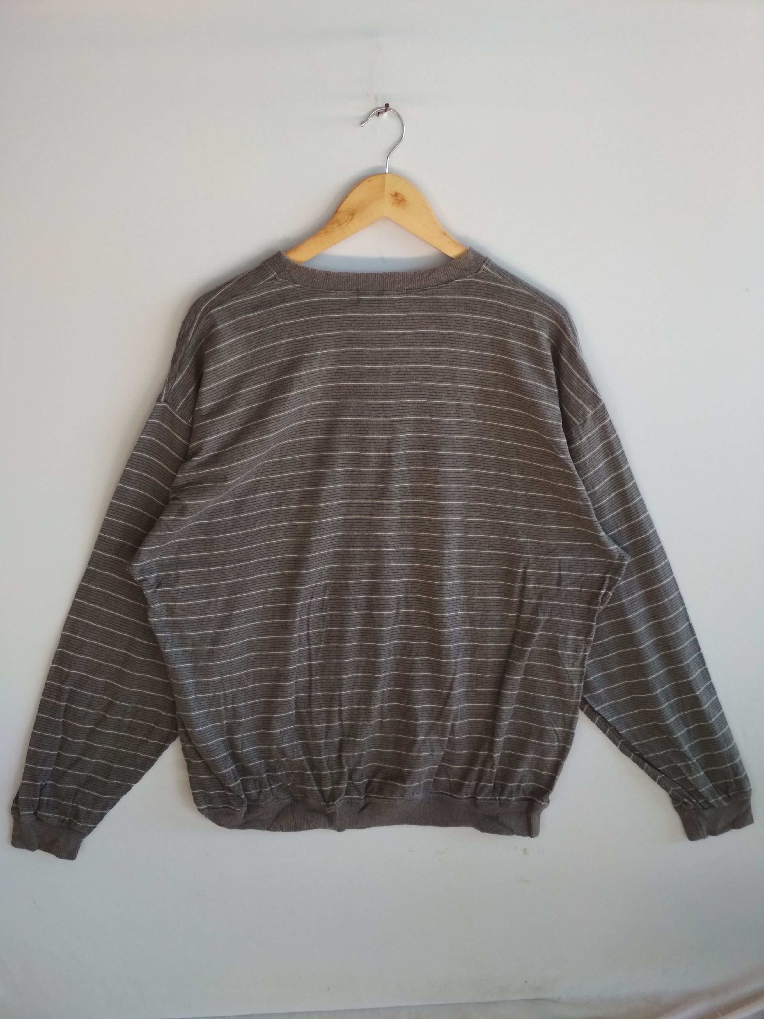 Calvin Klein CALVIN KLEIN STRIPE EMBROIDERED CK LOGO SHIRT Size US XL / EU 56 / 4 - 5 Thumbnail