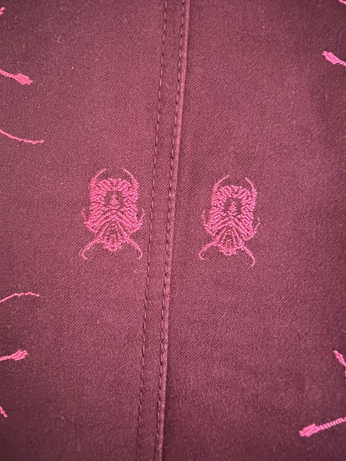 Alexander McQueen 🔥RARE Alexander Mcqueen Insect Biker Jacket Size XS / US 0-2 / IT 36-38 - 6 Thumbnail
