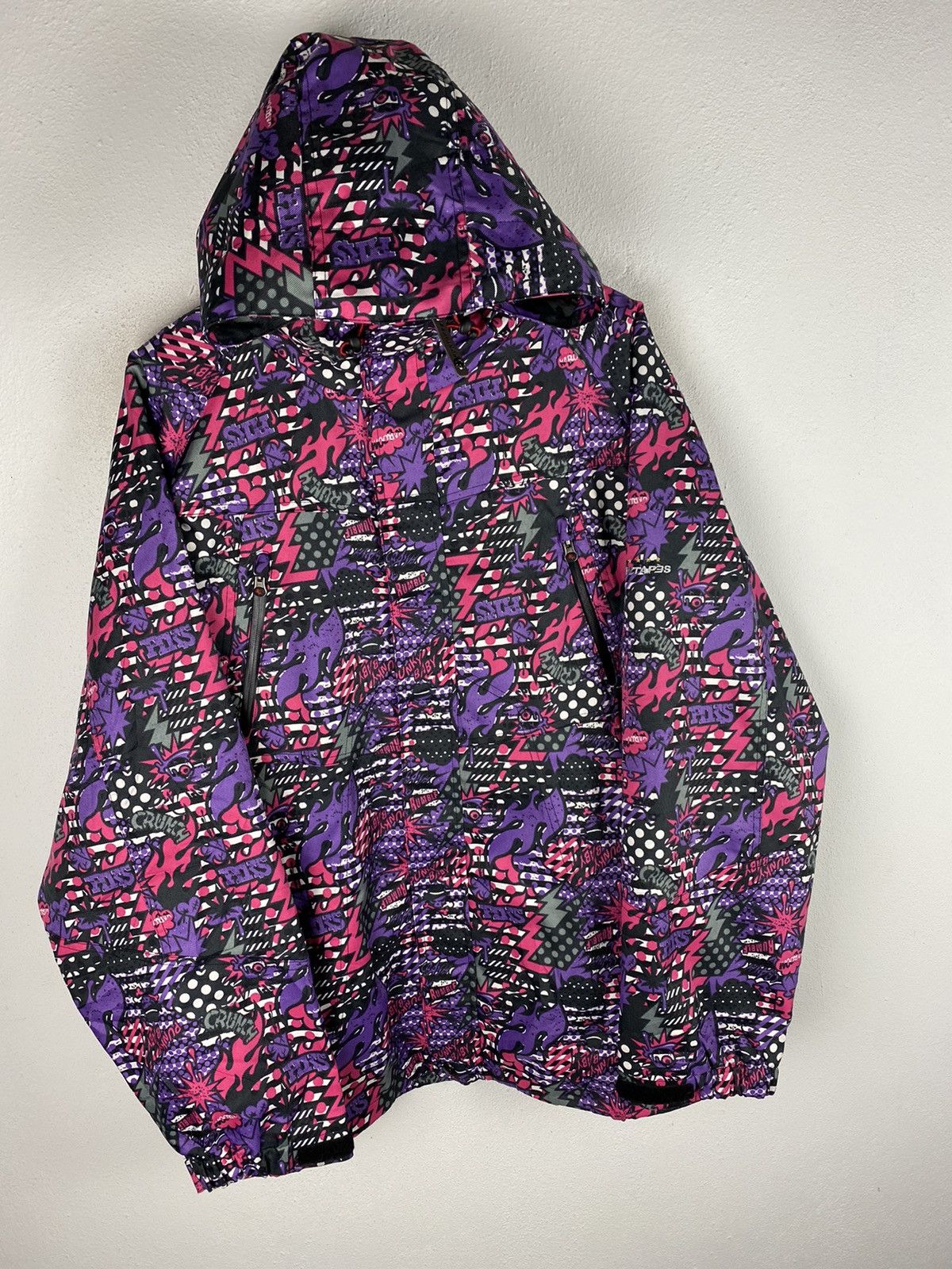 PONTAPES SNOW BOARDING WINTER JACKET FULLPRINTS
