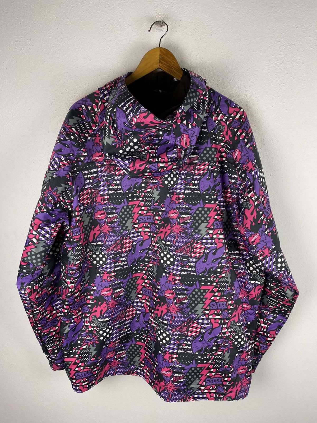 PONTAPES SNOW BOARDING WINTER JACKET FULLPRINTS