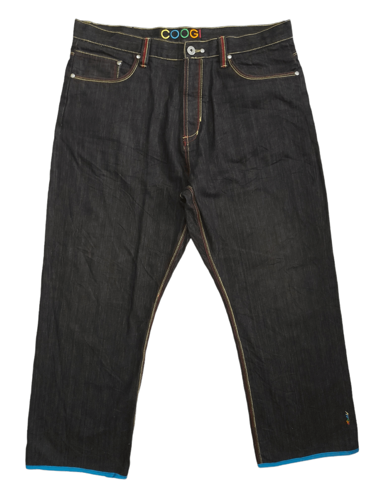 Coogi Coogi Baggy Embroidered Denim (E123) waist 42 Size US 42 / EU 58 - 6 Thumbnail