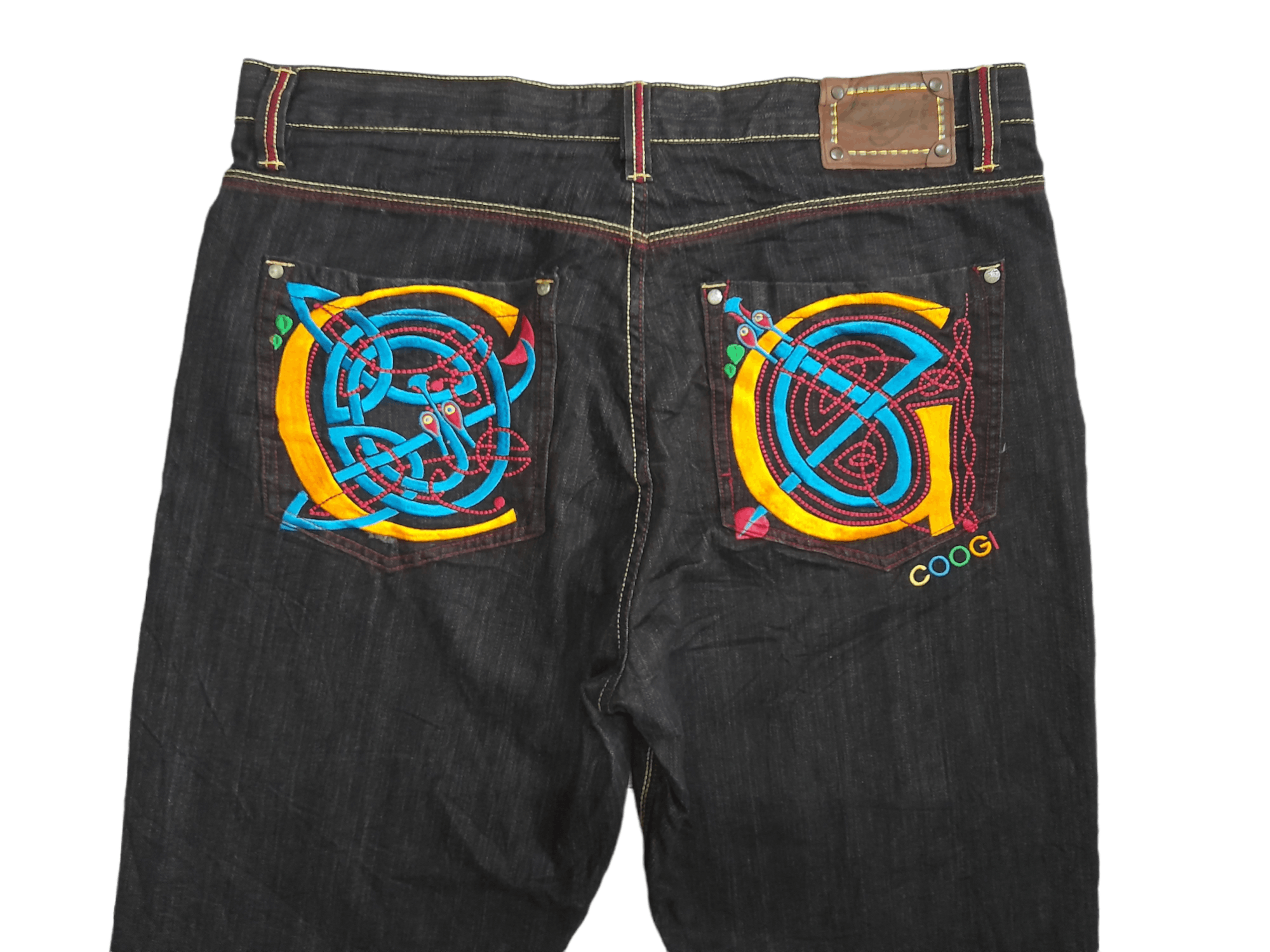 Coogi Coogi Baggy Embroidered Denim (E123) waist 42 Size US 42 / EU 58 - 3 Thumbnail