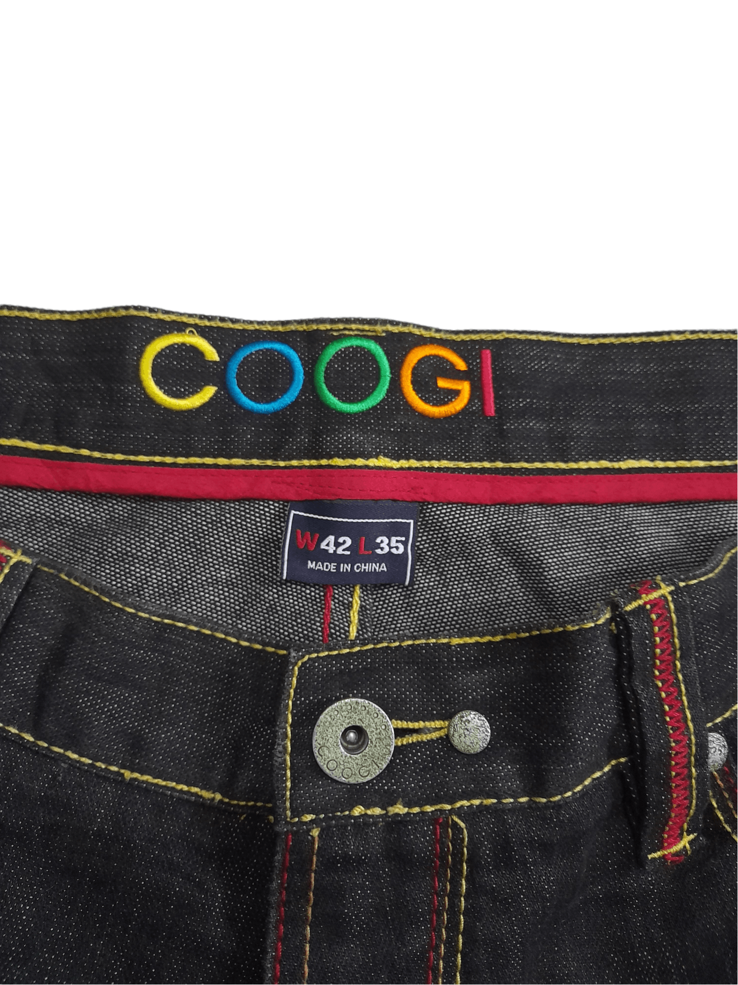 Coogi Coogi Baggy Embroidered Denim (E123) waist 42 Size US 42 / EU 58 - 9 Thumbnail