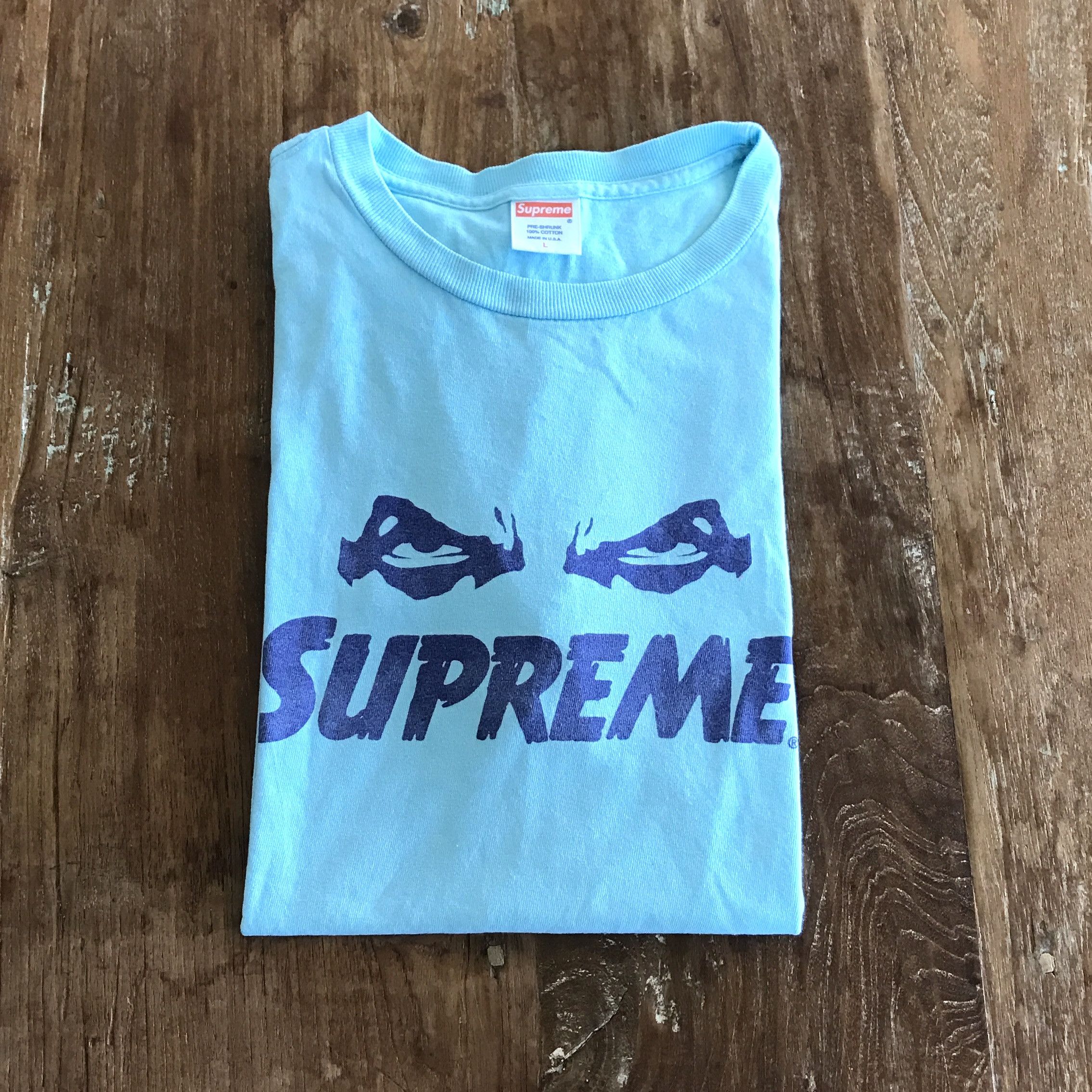 Supreme 2007 Snake Eyes Tee | Grailed