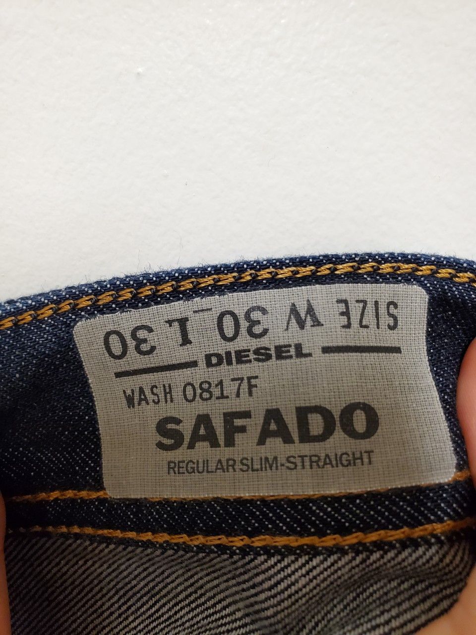 Diesel Diesel Safado Denim Pants Sz 30 BNWOT Size US 30 / EU 46 - 3 Thumbnail
