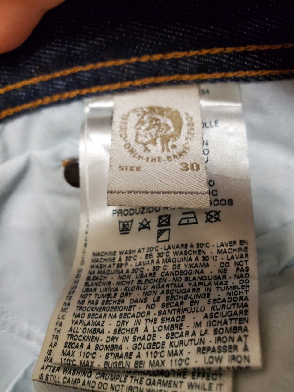 Diesel Diesel Safado Denim Pants Sz 30 BNWOT Size US 30 / EU 46 - 5 Thumbnail