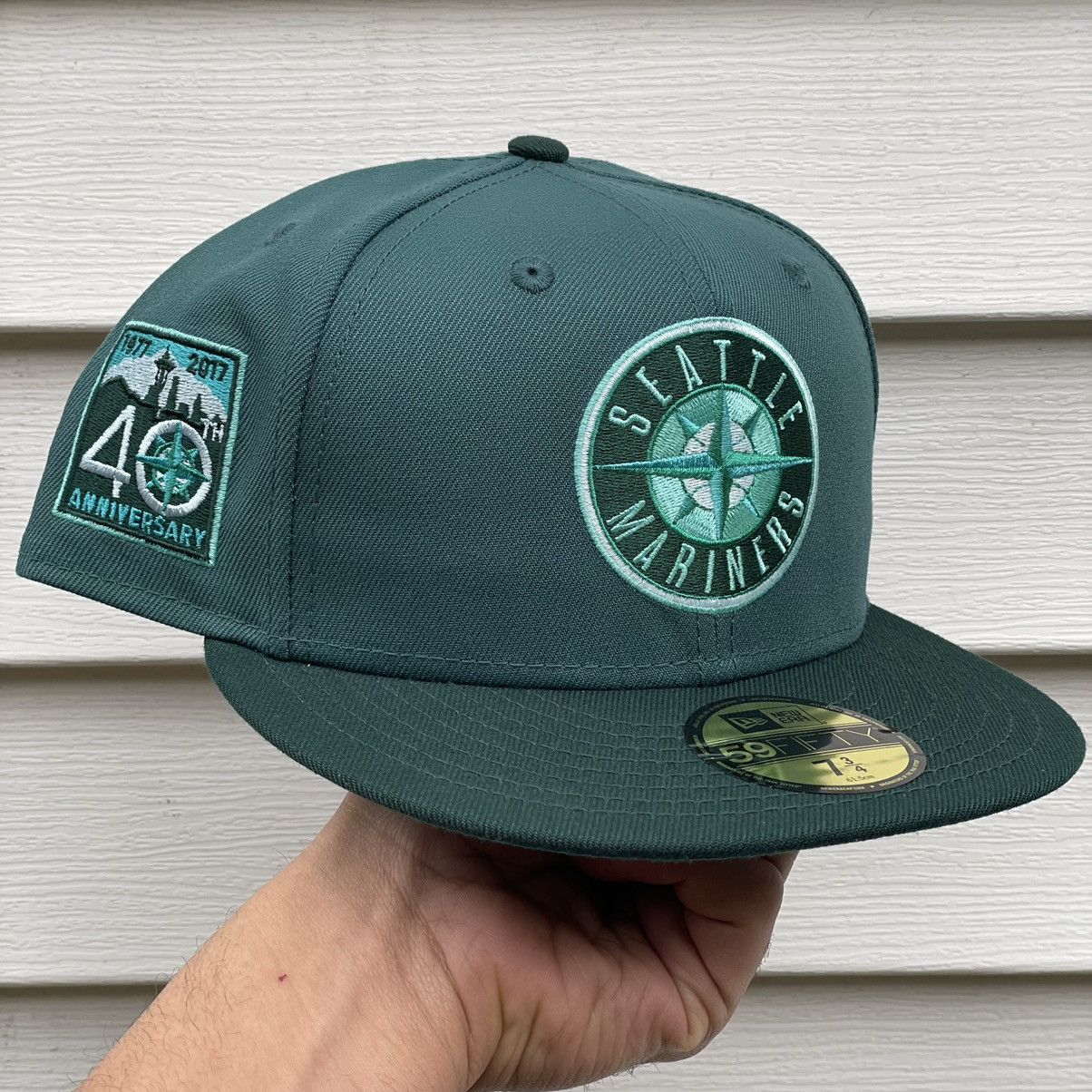 Hat Club horror pack seattle Mariners size 7 3/8 popular brand new sold out