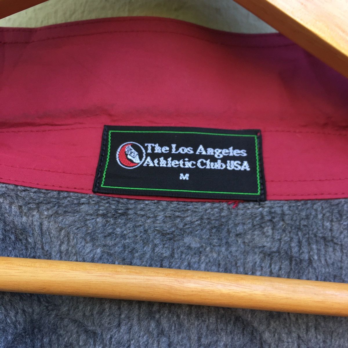Athletic Works Athletic Club Red Windbreaker Size US L / EU 52-54 / 3 - 8 Thumbnail