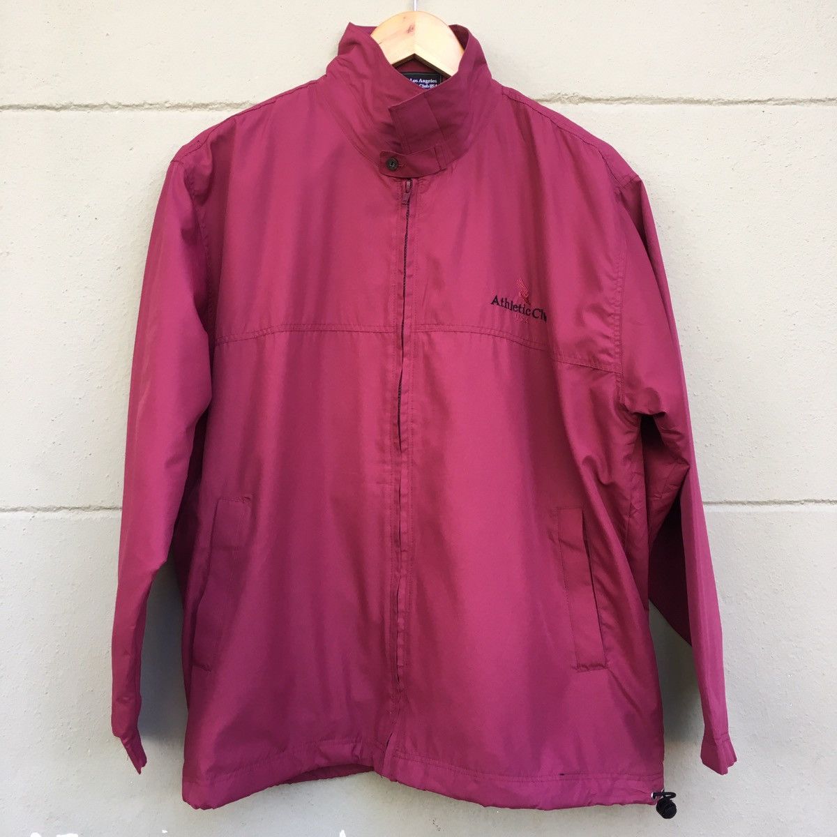 Athletic Works Athletic Club Red Windbreaker Size US L / EU 52-54 / 3 - 1 Thumbnail