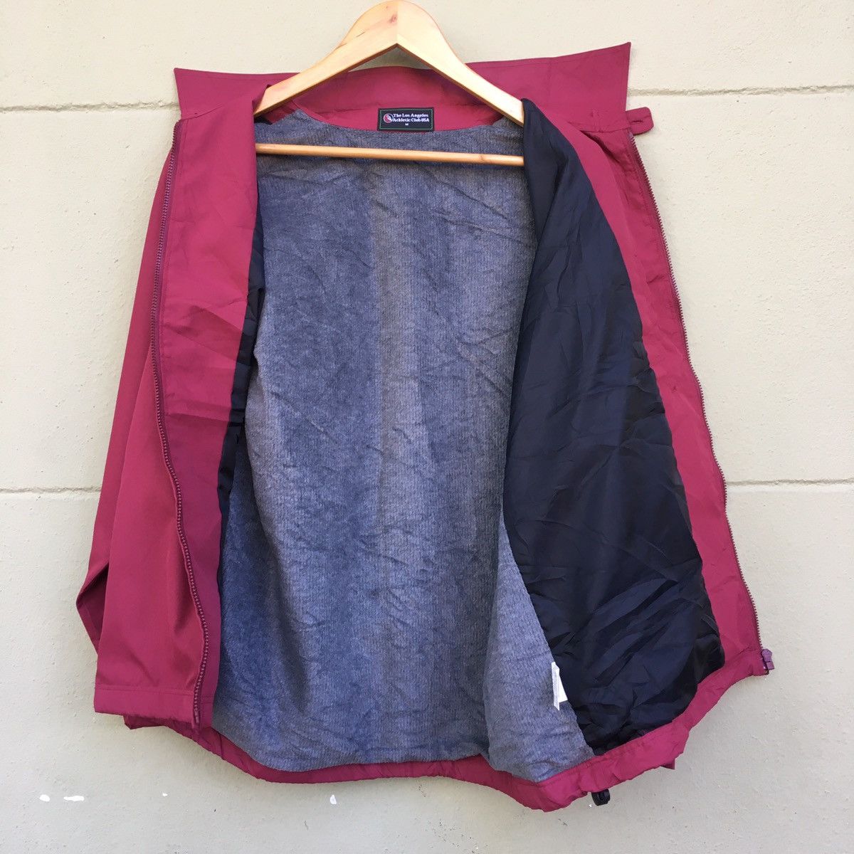 Athletic Works Athletic Club Red Windbreaker Size US L / EU 52-54 / 3 - 7 Thumbnail