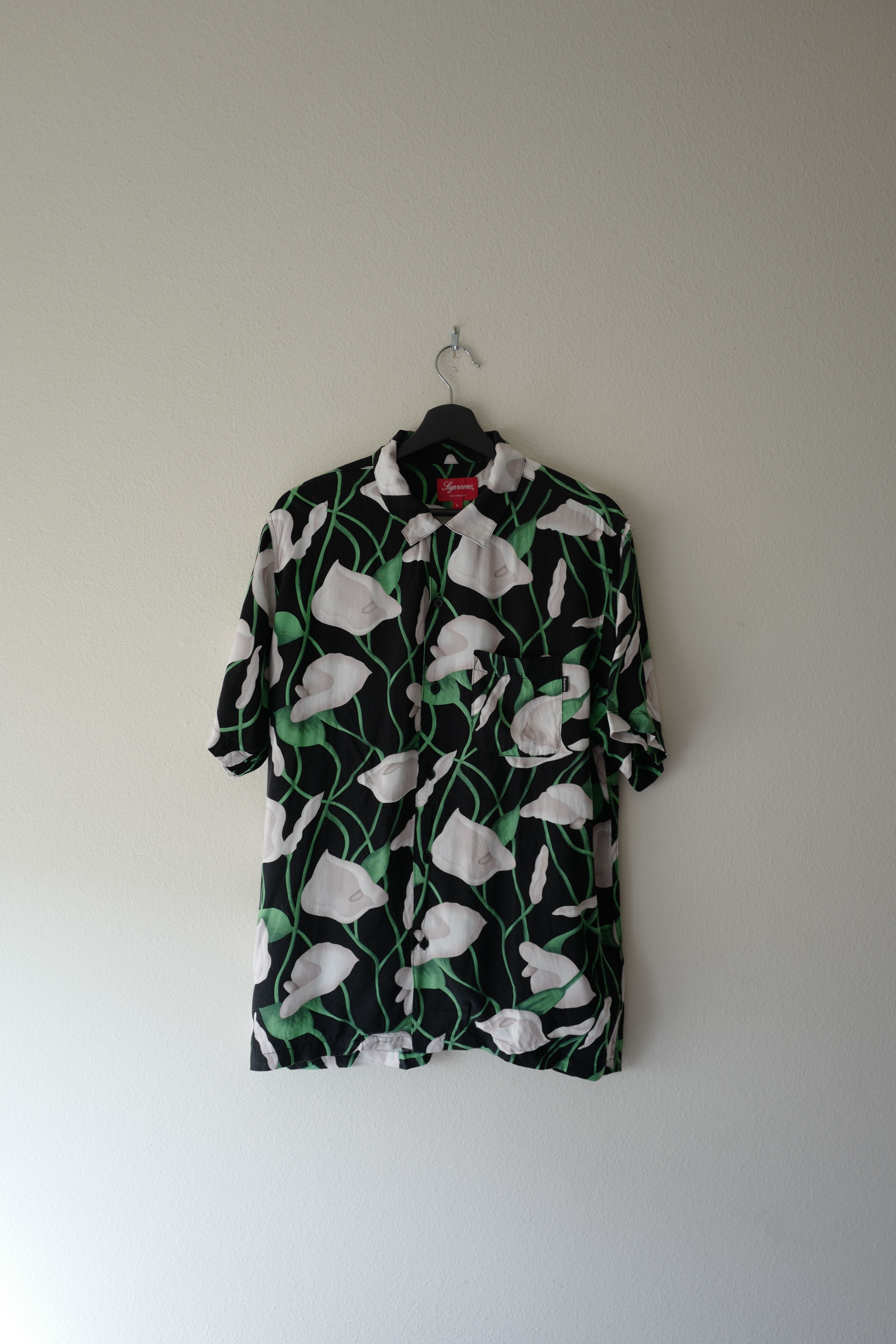 Supreme S/S 2018 Lily Rayon Shirt | Grailed