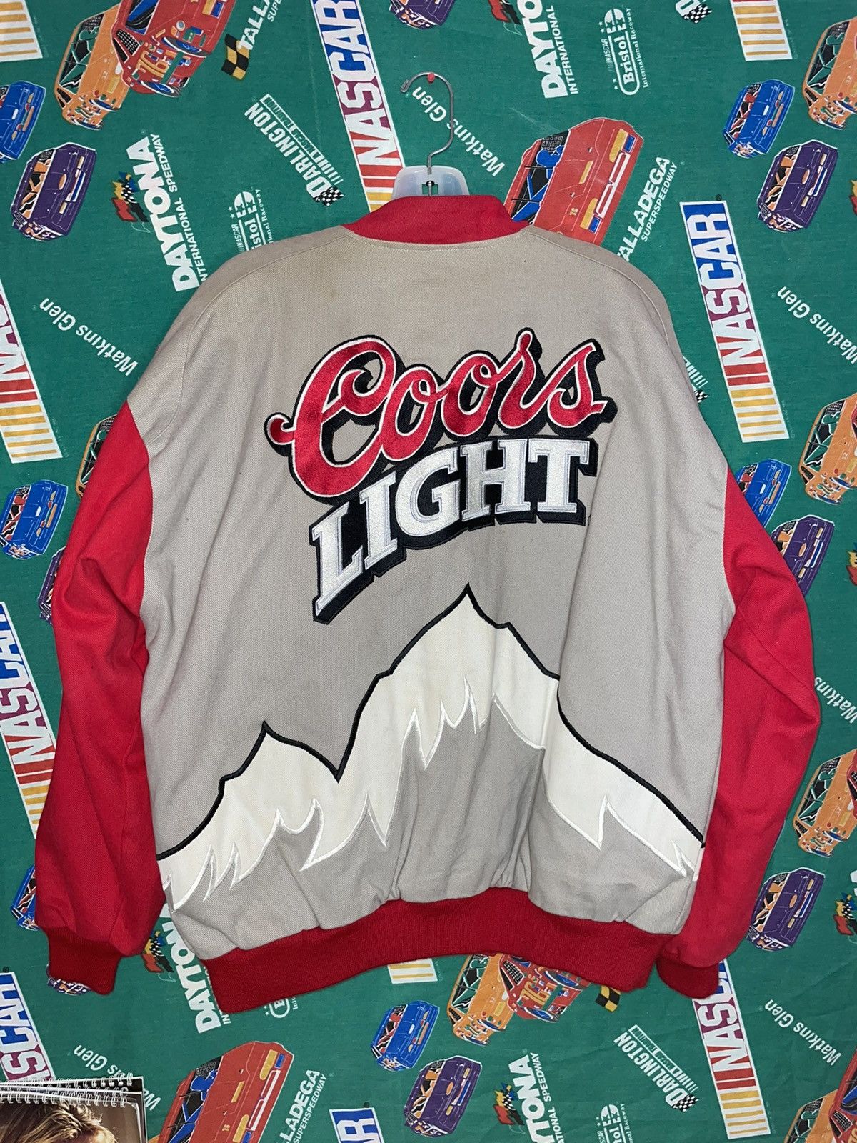 Coors light Jeff Hamilton NASCAR jacket vintage rare popular 90’s