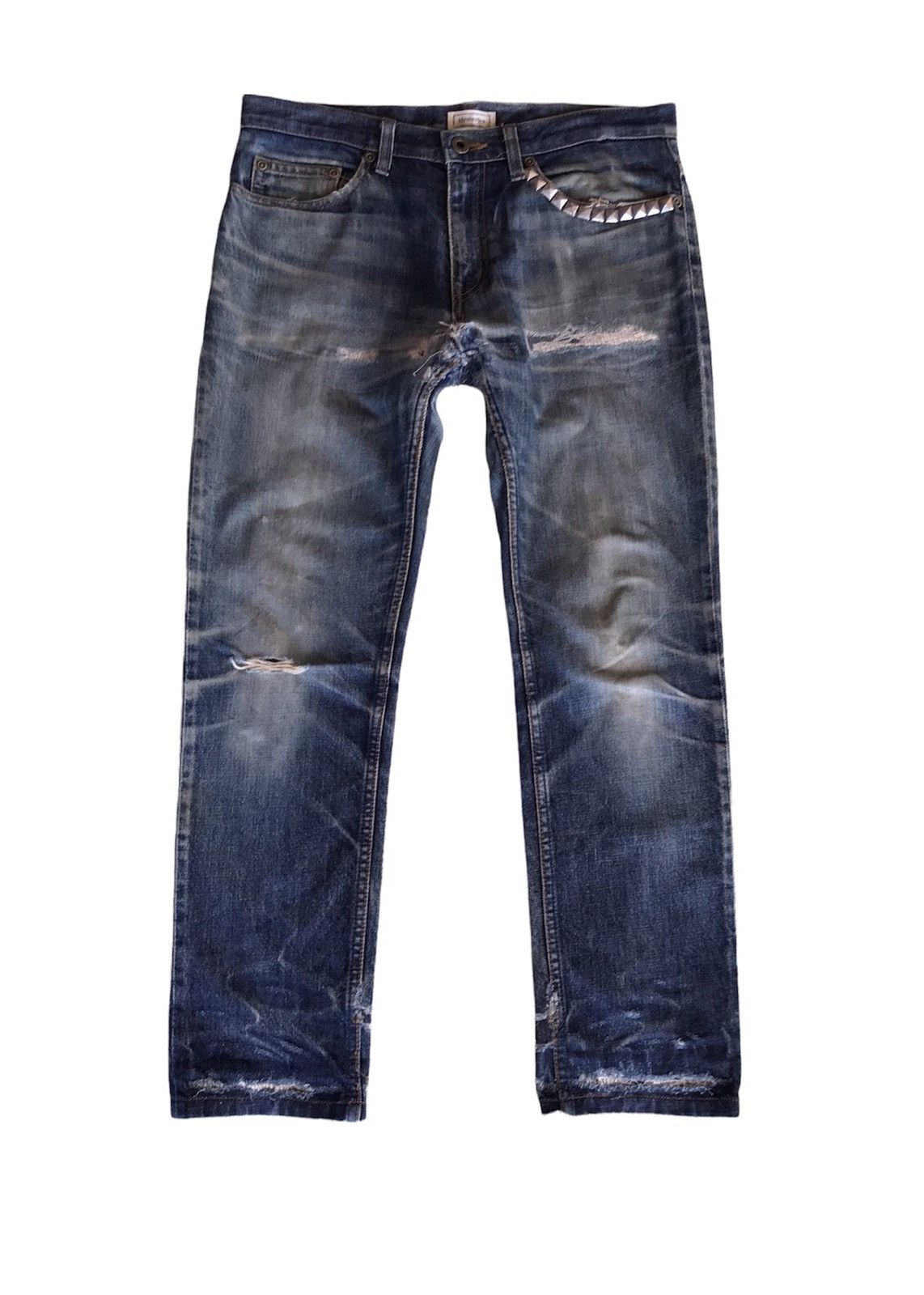 Vintage Hystric glamour Distressed Jeans