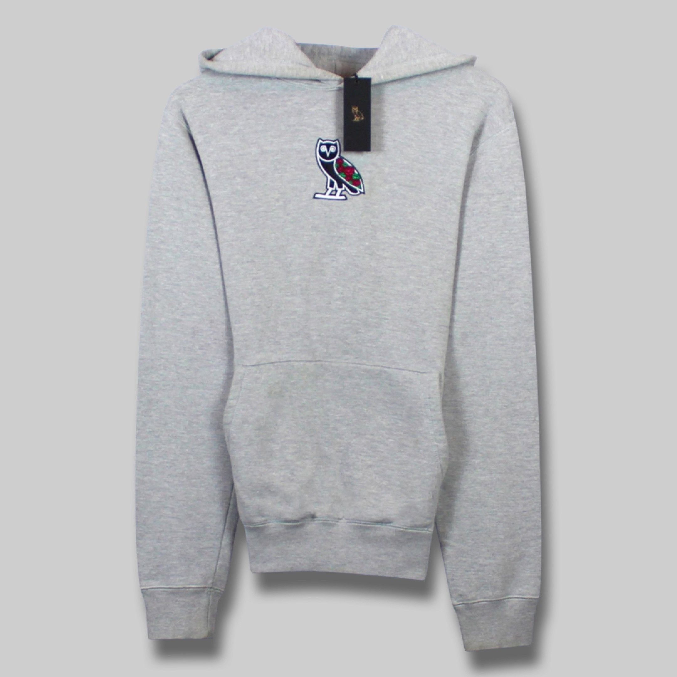Drake 🥀RARE🥀 OVO X CLB SANDRA'S ROSE EMBROIDERED OWL HOODIE Size US XL / EU 56 / 4 - 1 Thumbnail