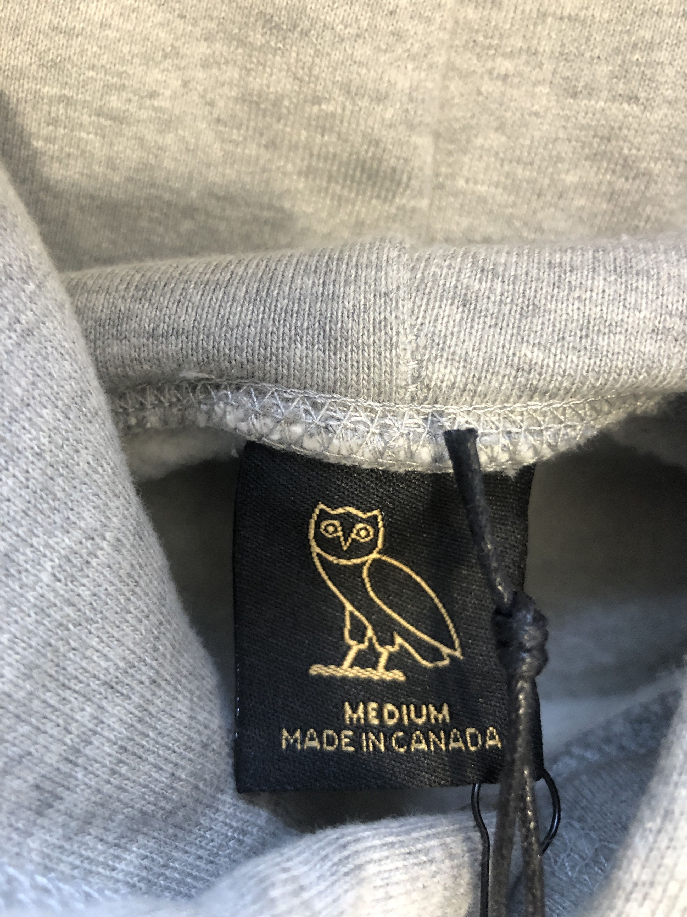 Drake 🥀RARE🥀 OVO X CLB SANDRA'S ROSE EMBROIDERED OWL HOODIE Size US XL / EU 56 / 4 - 7 Thumbnail