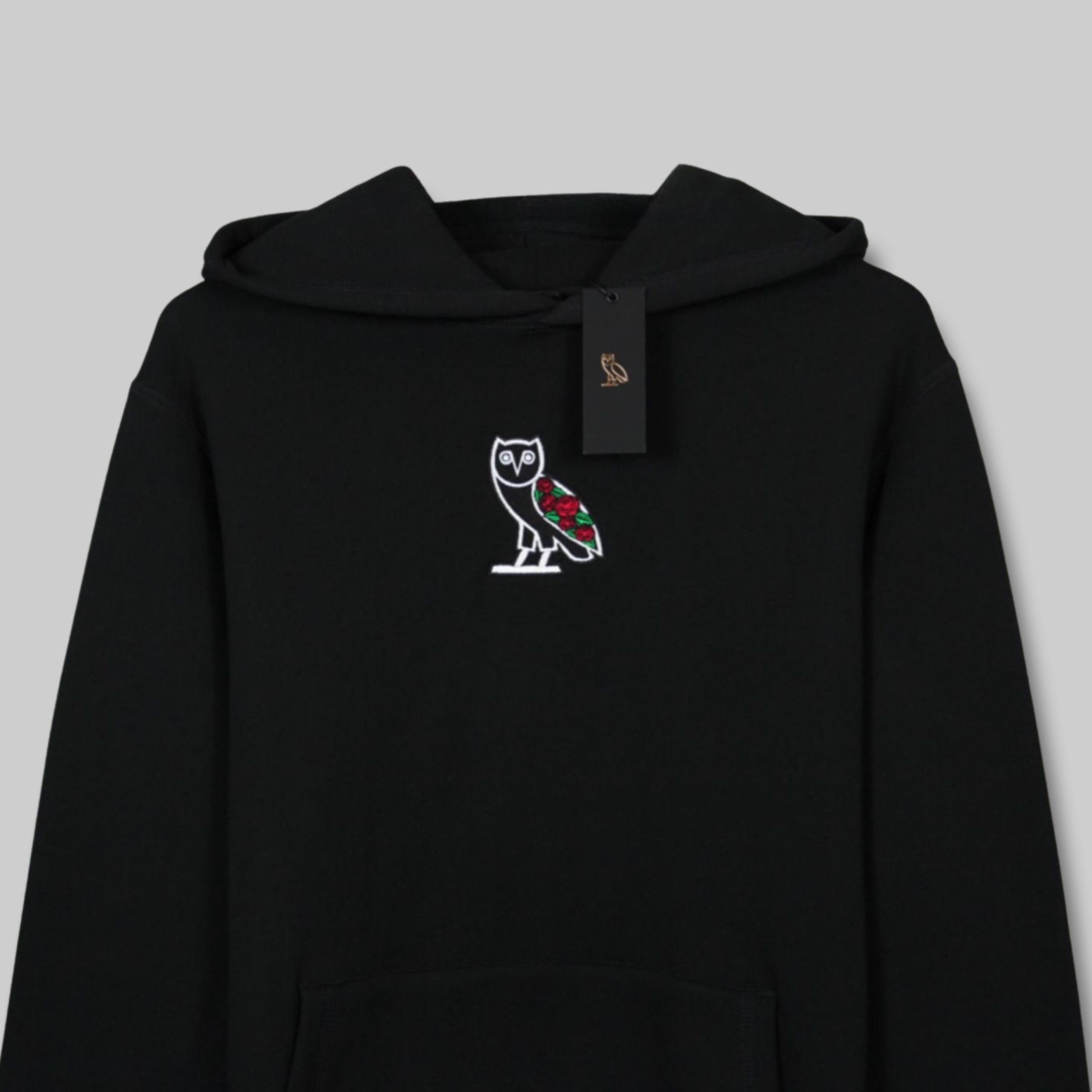 Drake 🥀RARE🥀 OVO X CLB SANDRA'S ROSE EMBROIDERED OWL HOODIE Size US S / EU 44-46 / 1 - 4 Thumbnail
