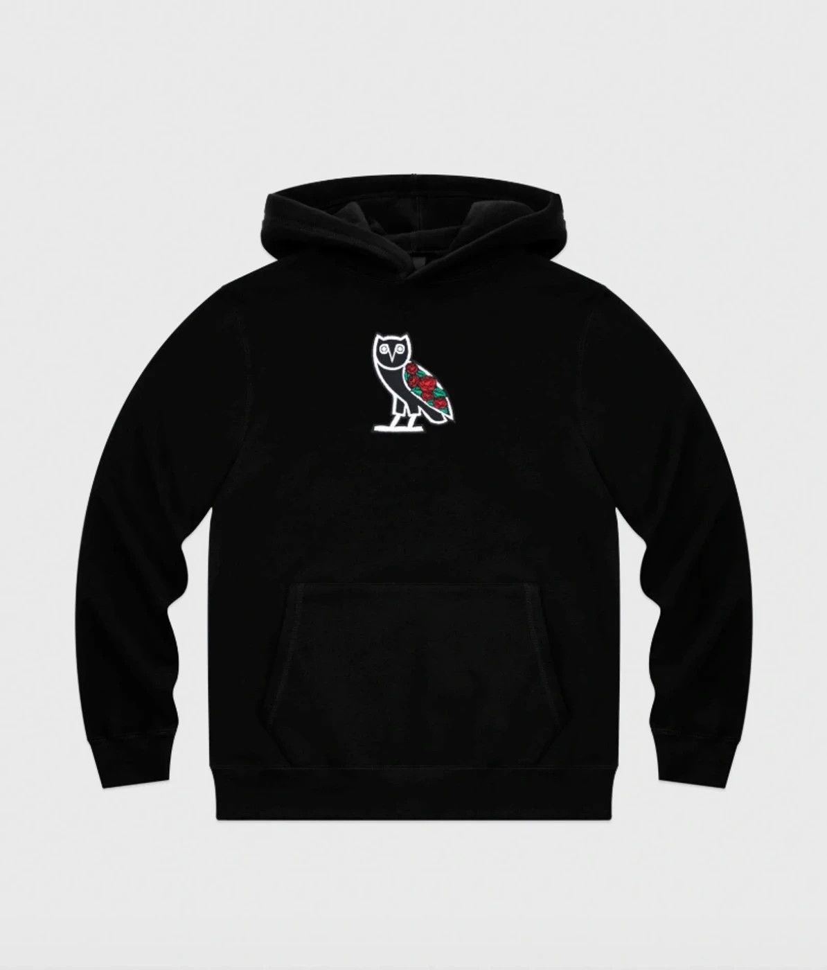 Drake 🥀RARE🥀 OVO X CLB SANDRA'S ROSE EMBROIDERED OWL HOODIE Size US S / EU 44-46 / 1 - 5 Thumbnail