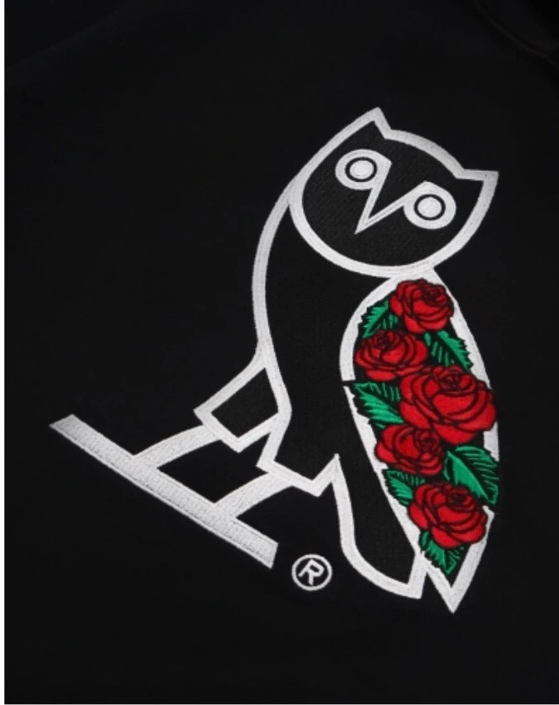 Drake 🥀🎁🥀 OVO X CLB SANDRA'S ROSE HOODIE Size US L / EU 52-54 / 3 - 6 Thumbnail