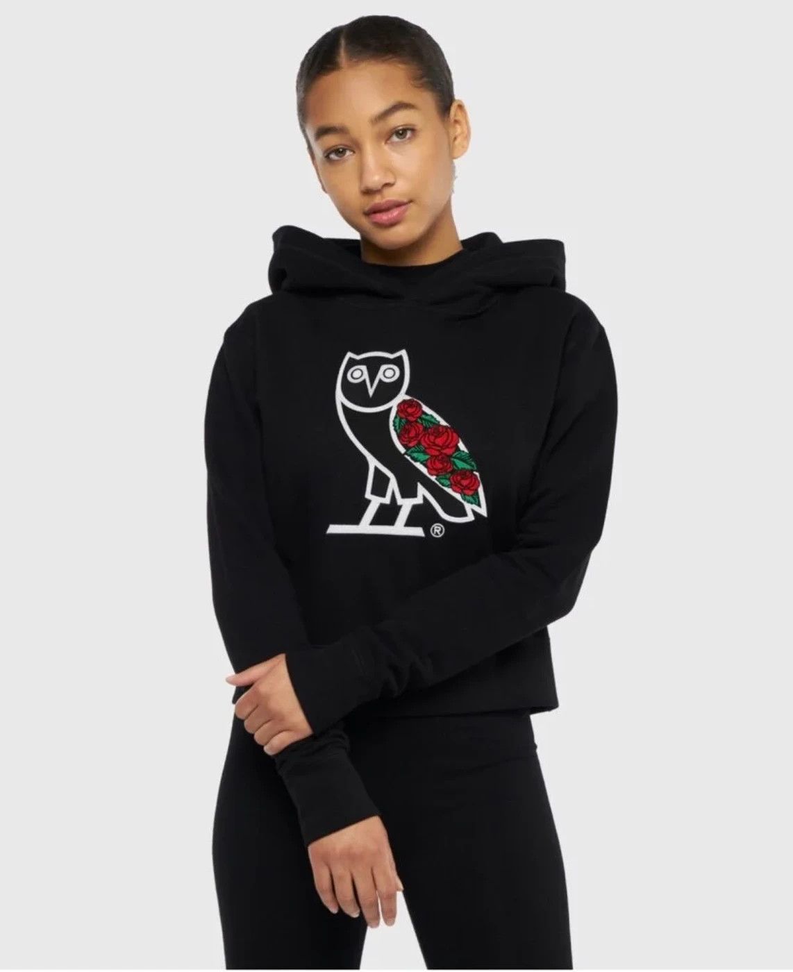 Drake 🥀🎁🥀 OVO X CLB SANDRA'S ROSE HOODIE Size US XS / EU 42 / 0 - 4 Thumbnail