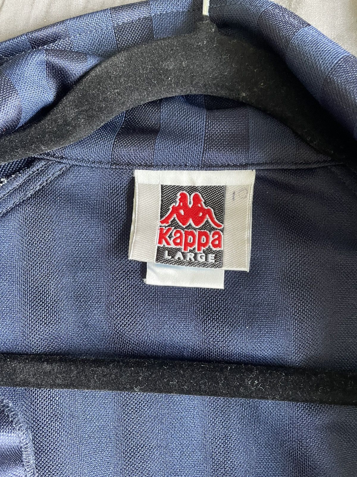 Kappa × Vintage Vintage Navy Kappa Pinstripe Track Jacket Size US L / EU 52-54 / 3 - 4 Thumbnail