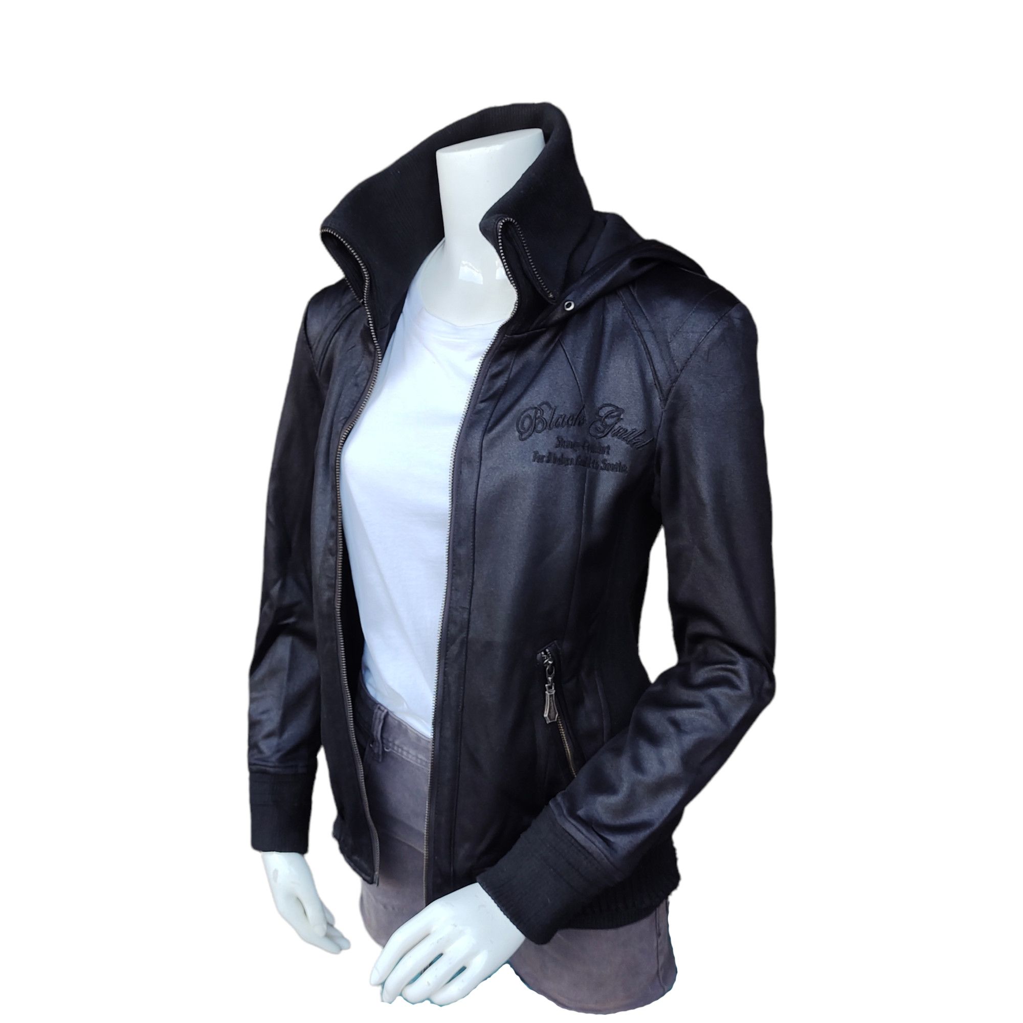 luv maison japanese label leather jacket