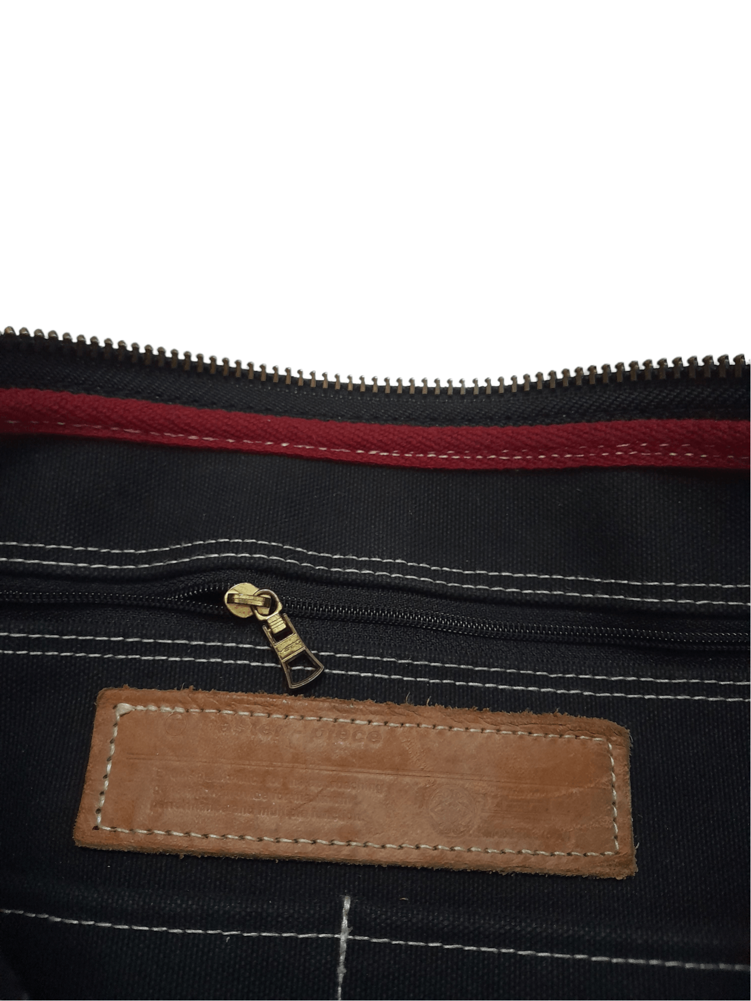 MasterPiece MasterPiece Japan Bag Leather + Canvas (E128) Size ONE SIZE - 8 Thumbnail