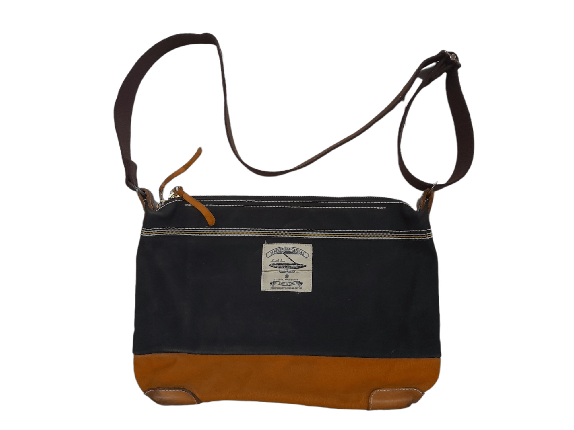 MasterPiece MasterPiece Japan Bag Leather + Canvas (E128) Size ONE SIZE - 5 Thumbnail