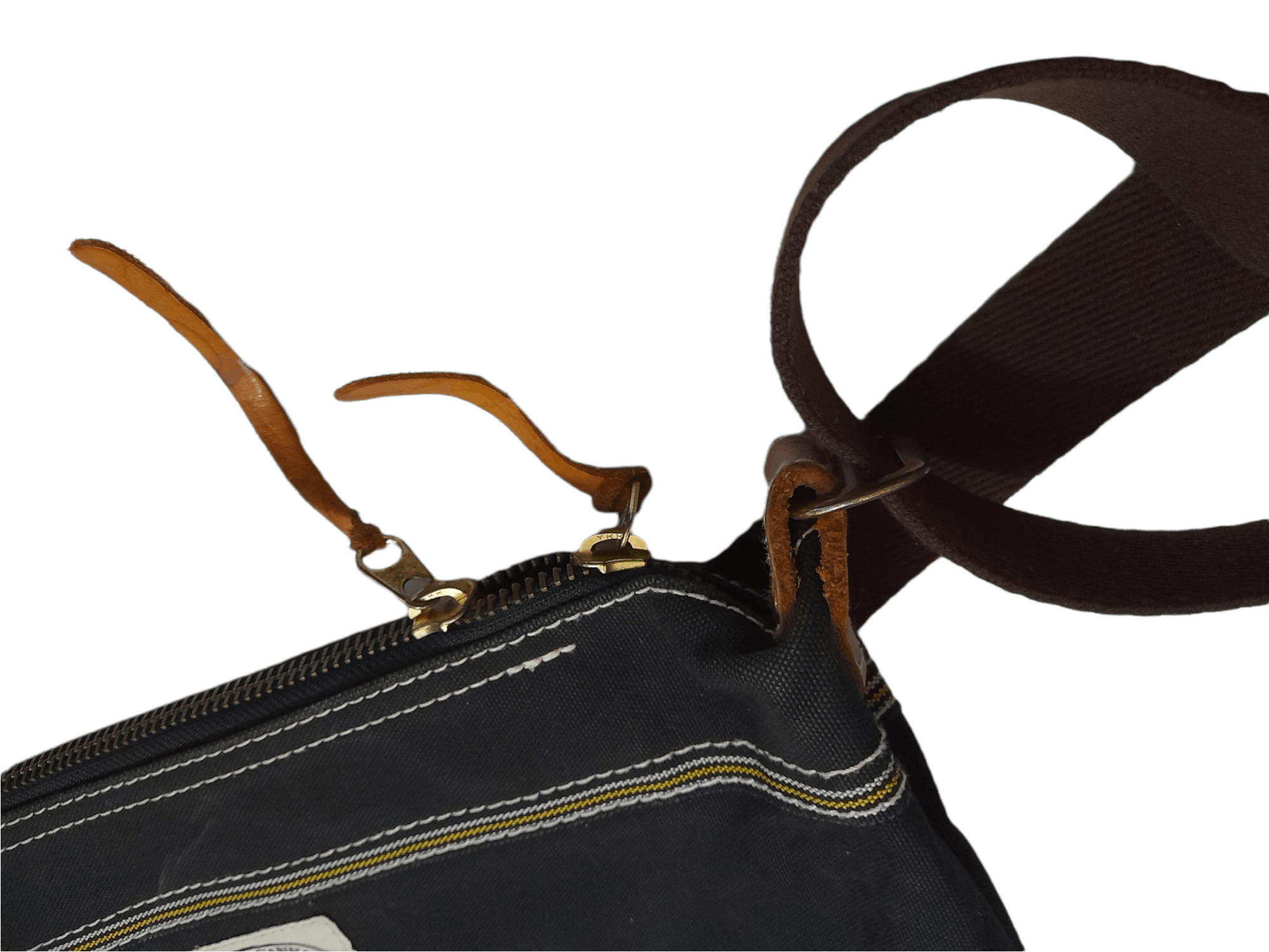 MasterPiece MasterPiece Japan Bag Leather + Canvas (E128) Size ONE SIZE - 7 Thumbnail