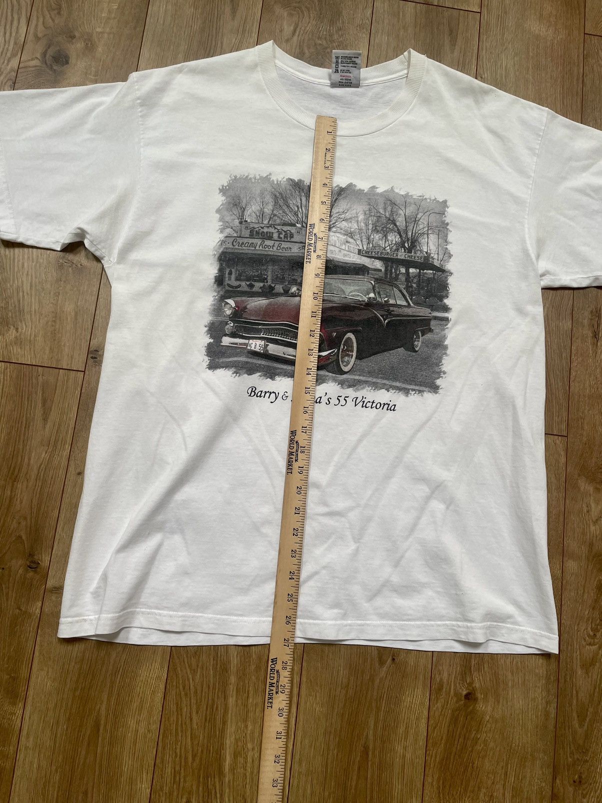Ford Barry & Nora's '55 Victoria Custom Vintage Cars Auto Tee XL Size US XL / EU 56 / 4 - 12 Thumbnail