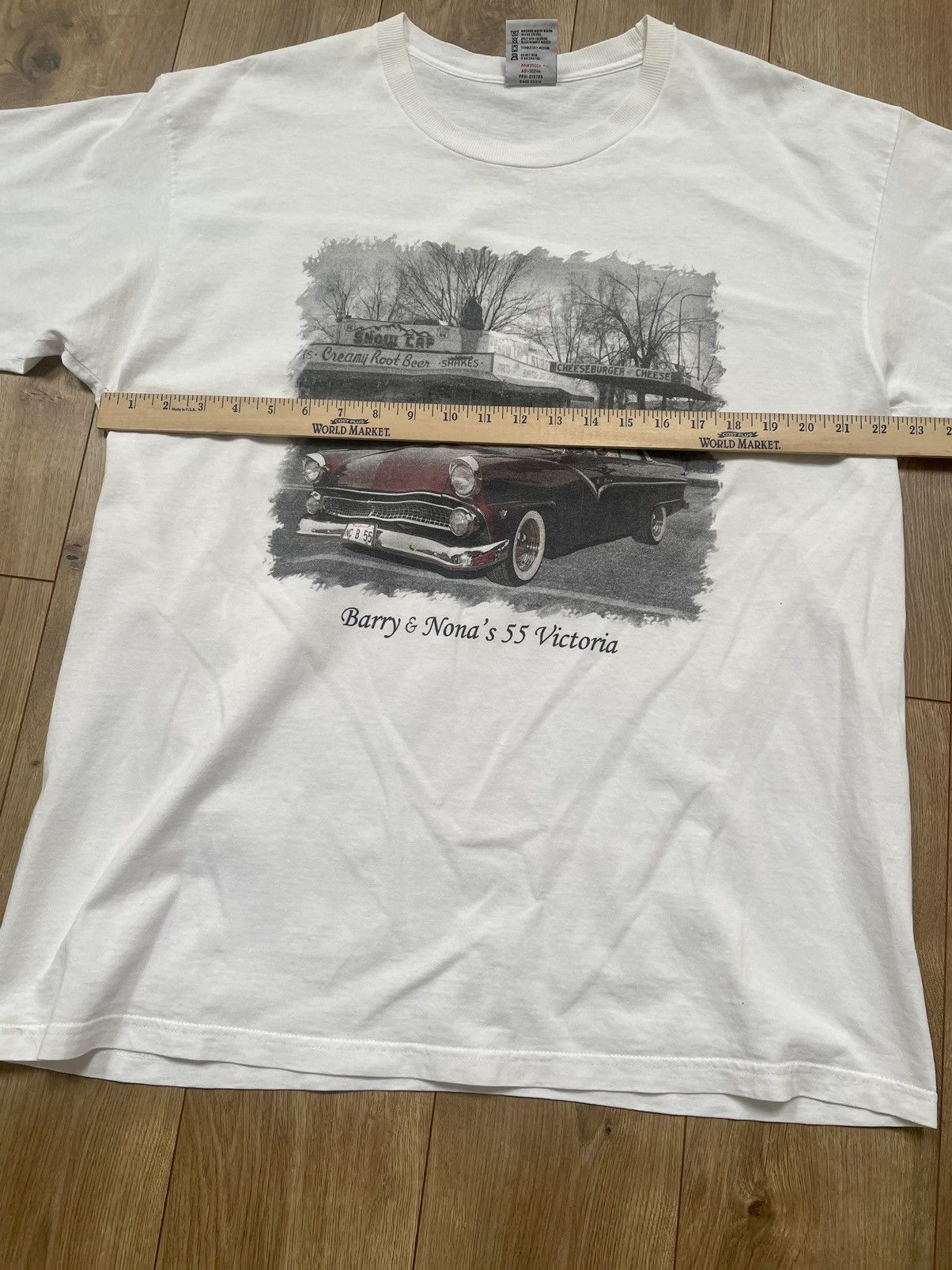 Ford Barry & Nora's '55 Victoria Custom Vintage Cars Auto Tee XL Size US XL / EU 56 / 4 - 10 Thumbnail