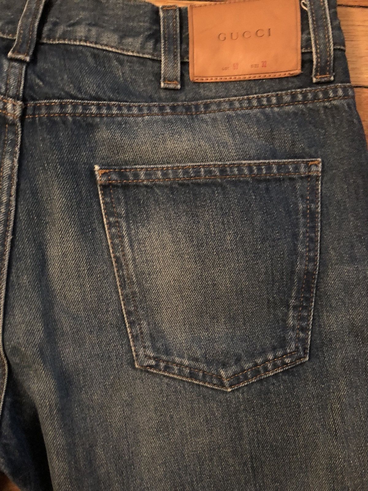 Gucci Gucci Snake Denim Size US 32 / EU 48 - 2 Thumbnail