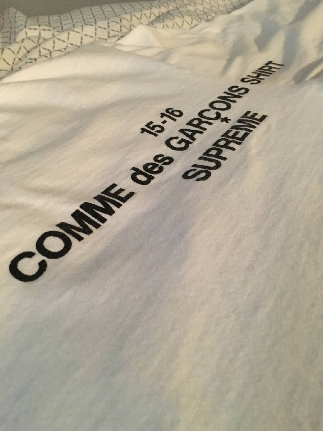 Comme des Garcons × Supreme Supreme x CDG 15-16 Longsleeve Size US M / EU 48-50 / 2 - 2 Thumbnail