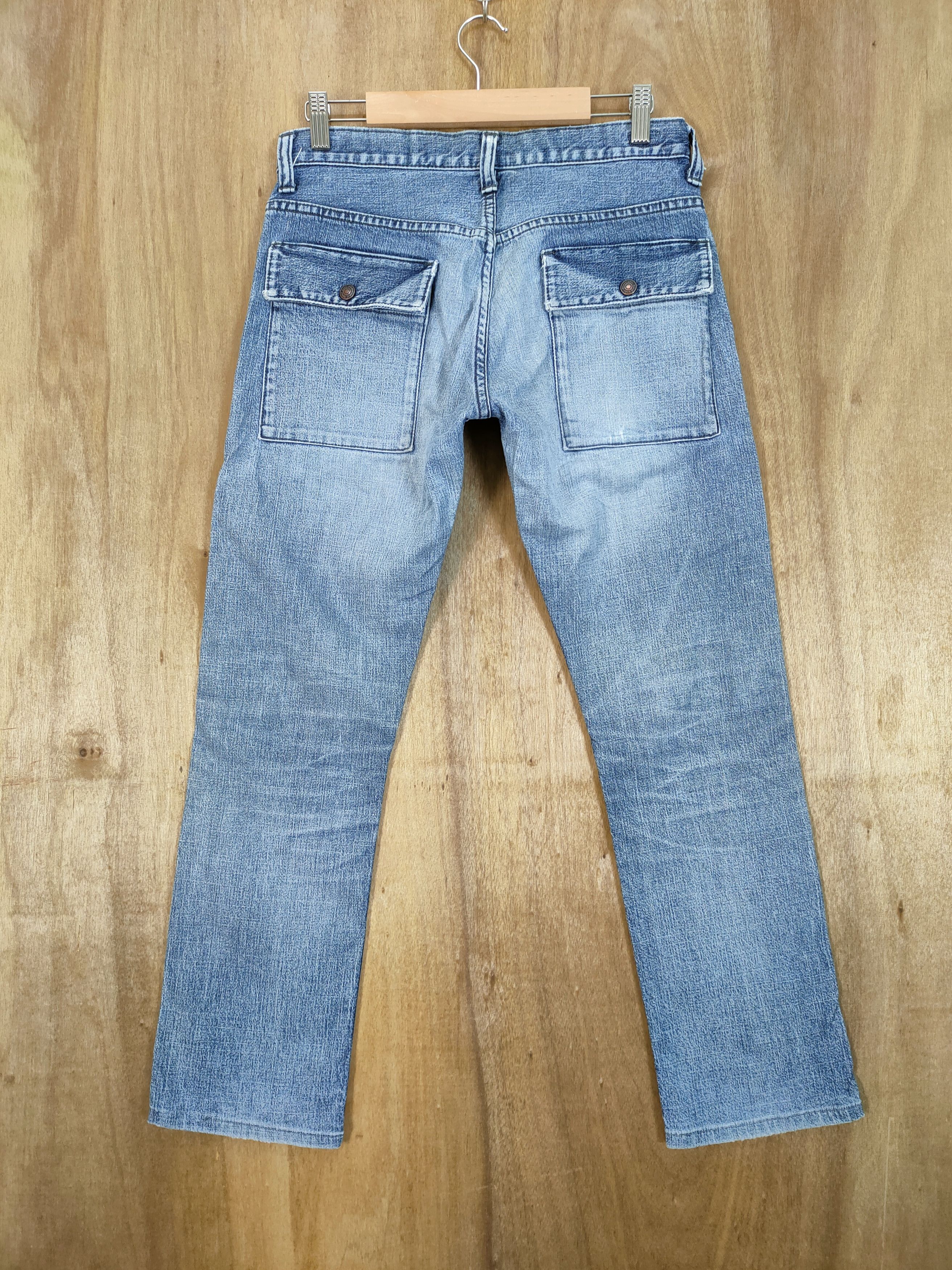 Japanese Brand VINTAGE JAPANESE FADED JEANS BUSH PANTS Size US 28 / EU 44 - 6 Thumbnail