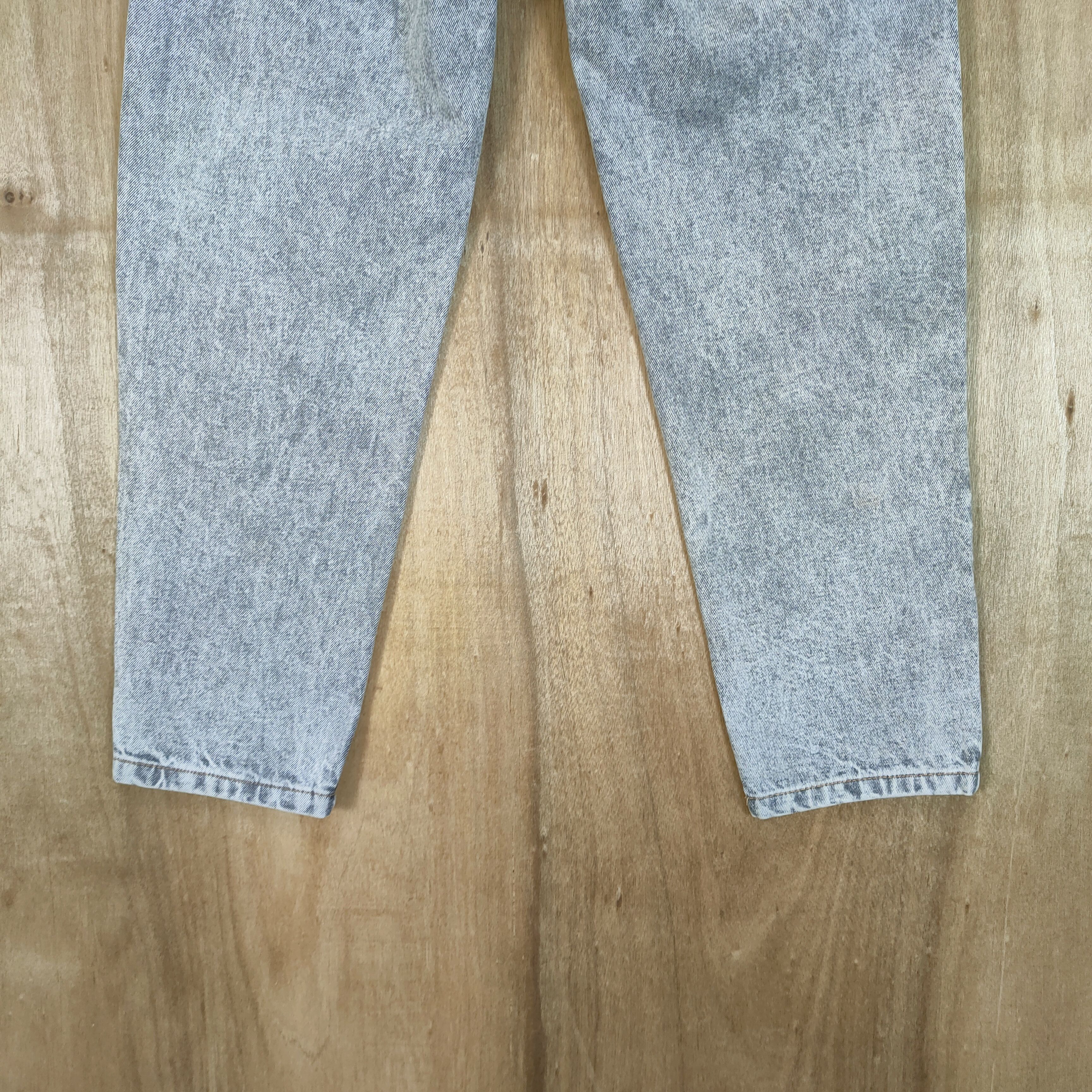 Japanese Brand VINTAGE JAPANESE FADED BLACK ACID WASH JEANS DENIM PANTS Size US 30 / EU 46 - 10 Thumbnail