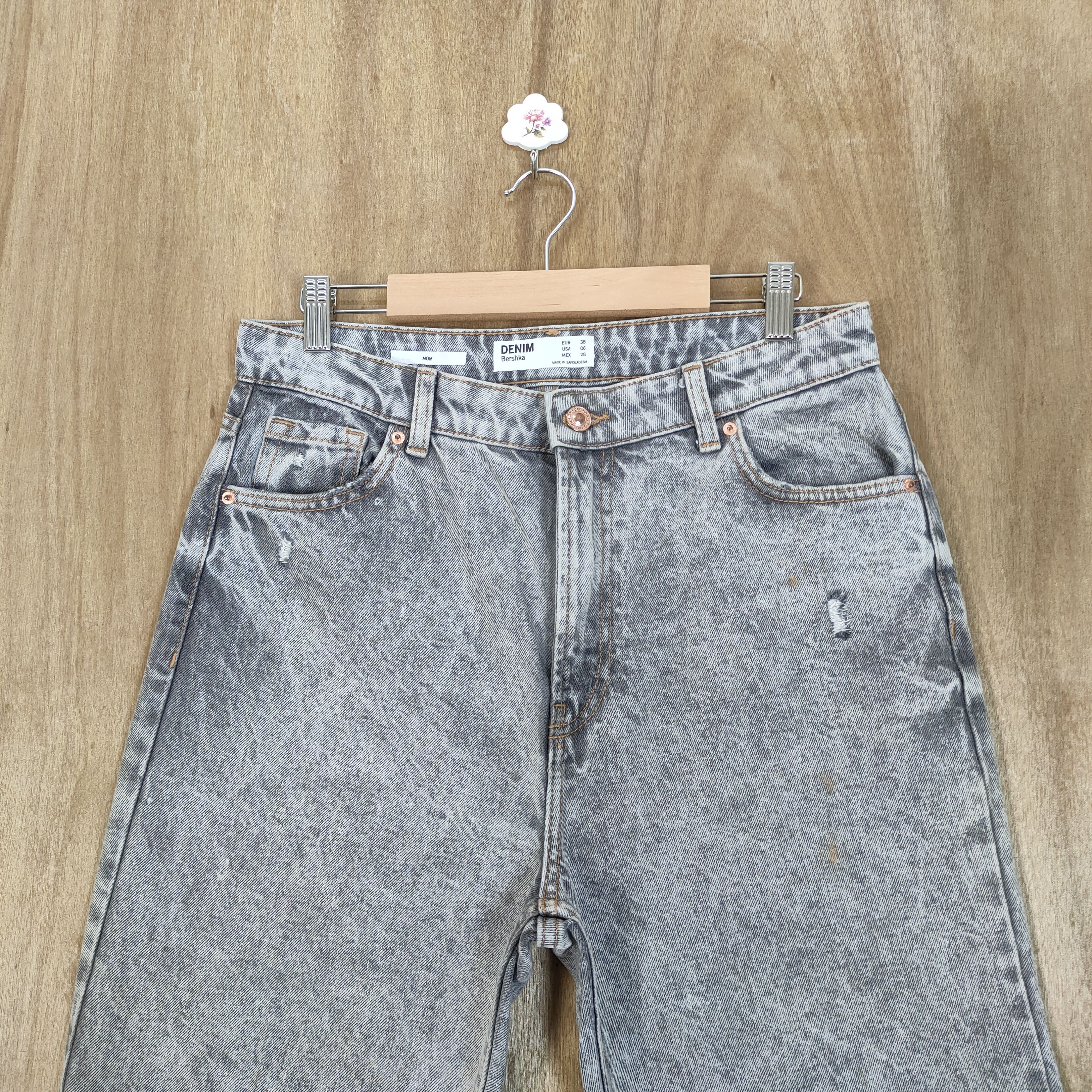 Japanese Brand VINTAGE JAPANESE FADED BLACK ACID WASH JEANS DENIM PANTS Size US 30 / EU 46 - 2 Thumbnail