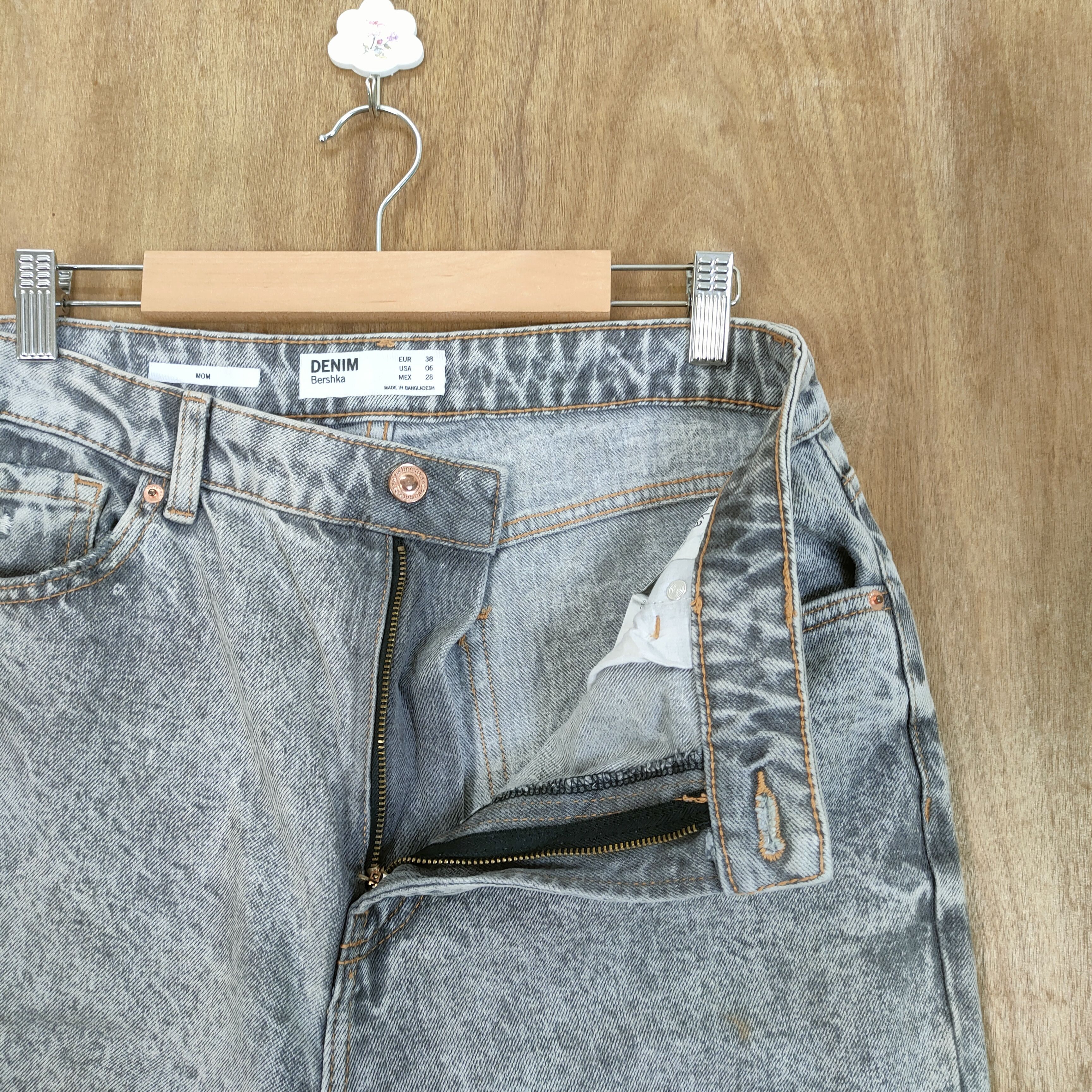 Japanese Brand VINTAGE JAPANESE FADED BLACK ACID WASH JEANS DENIM PANTS Size US 30 / EU 46 - 12 Thumbnail