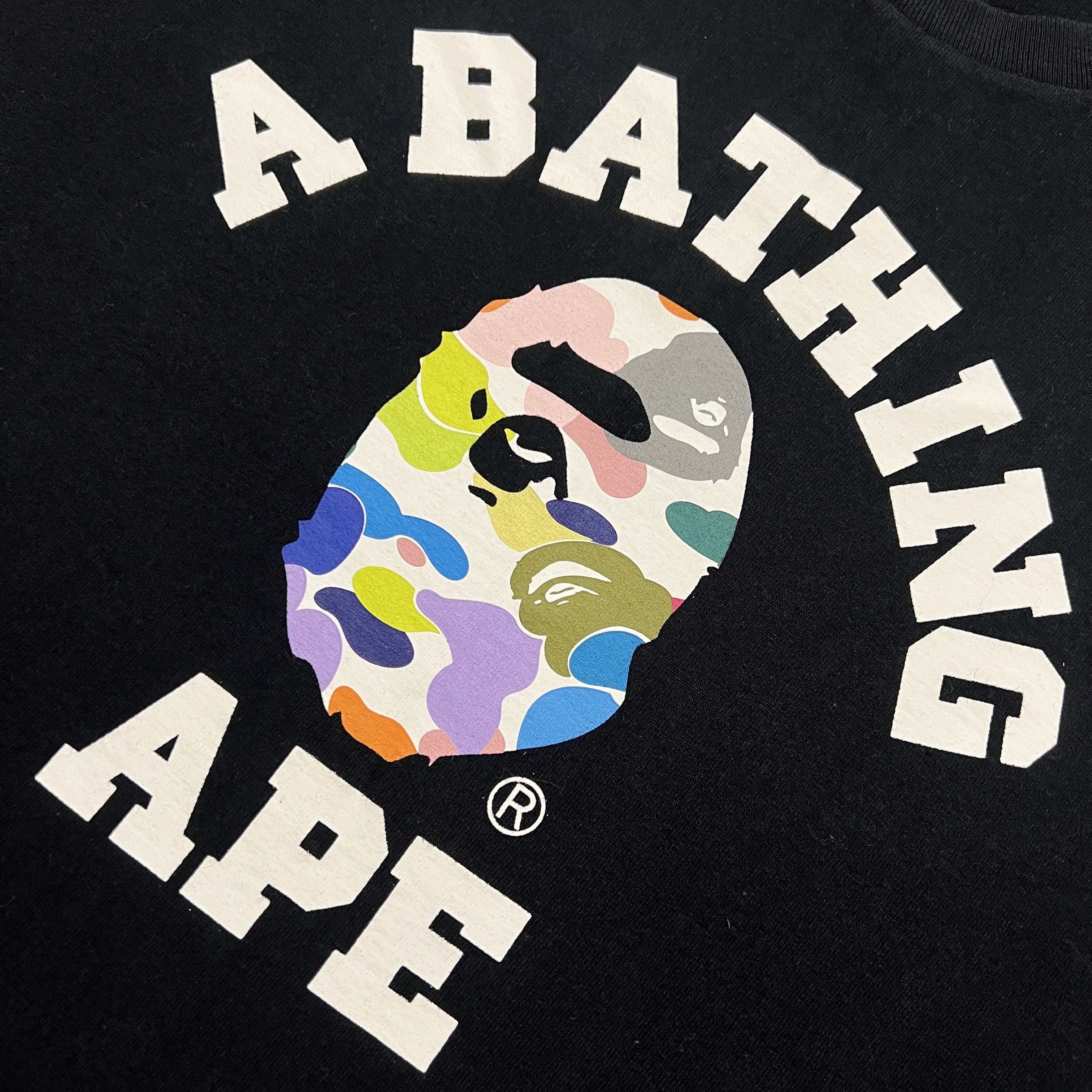 Bape Bape Multi Camo College Tee Size US M / EU 48-50 / 2 - 4 Thumbnail