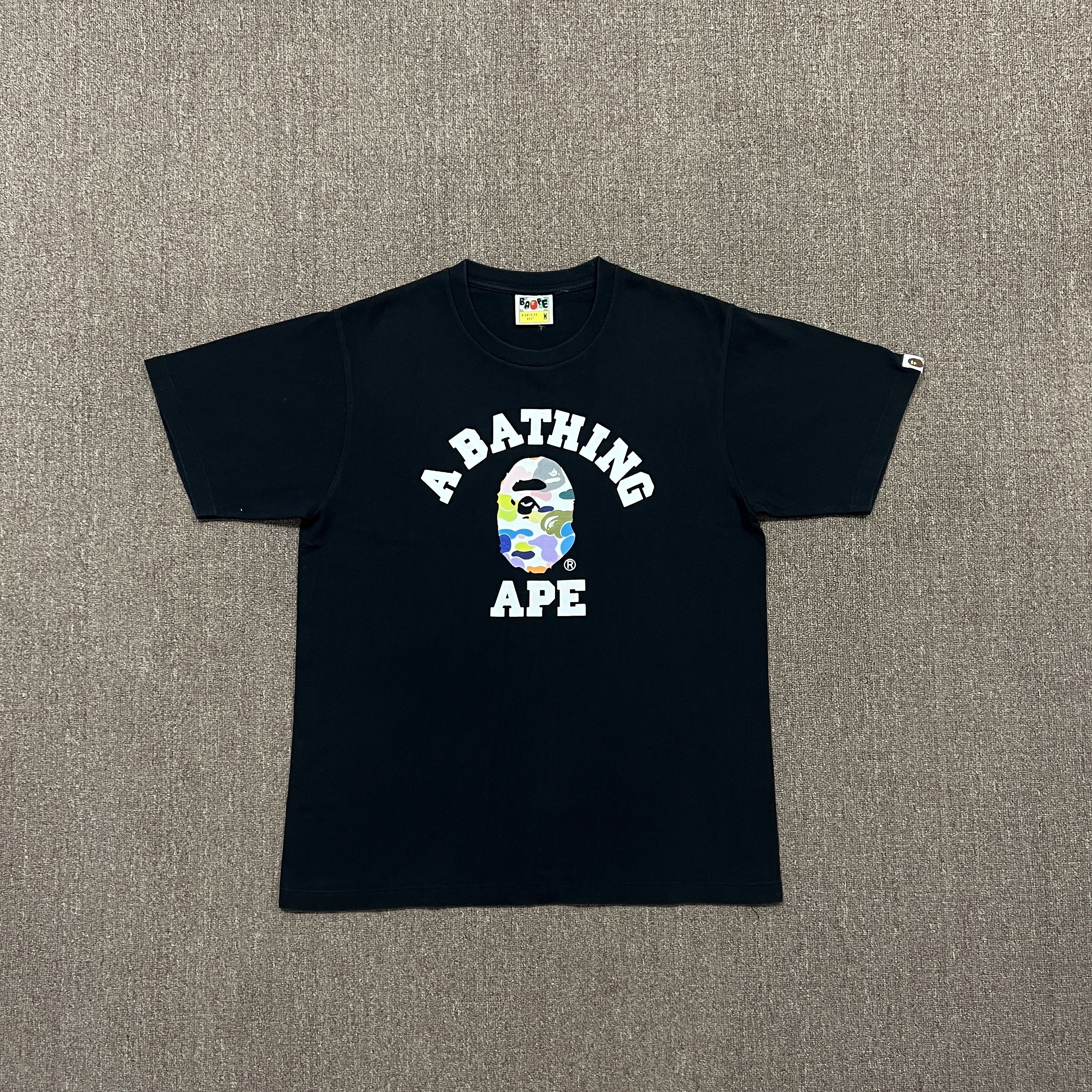 Bape Bape Multi Camo College Tee Size US M / EU 48-50 / 2 - 5 Thumbnail