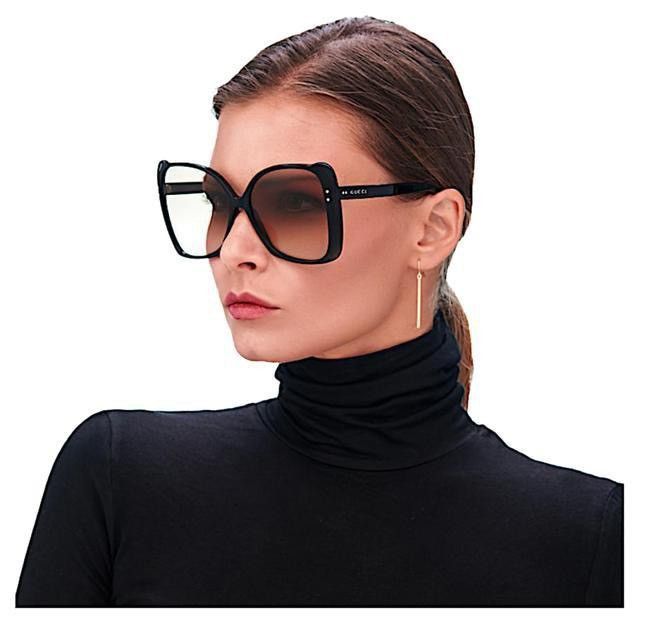 Gucci Black Grey Gradient Gg0472s 001 56 Sunglasses | Grailed display picture 2