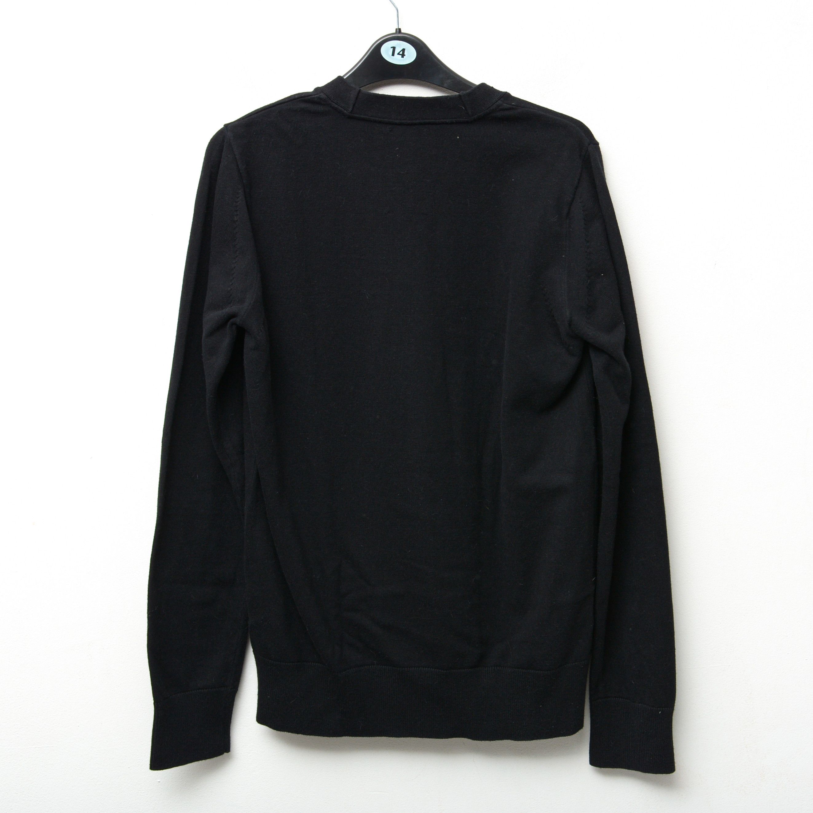 G-Star Men L Sweatshirt Jumper Sweater Pullover Black Alpaca V-Neck Size US L / EU 52-54 / 3 - 3 Thumbnail