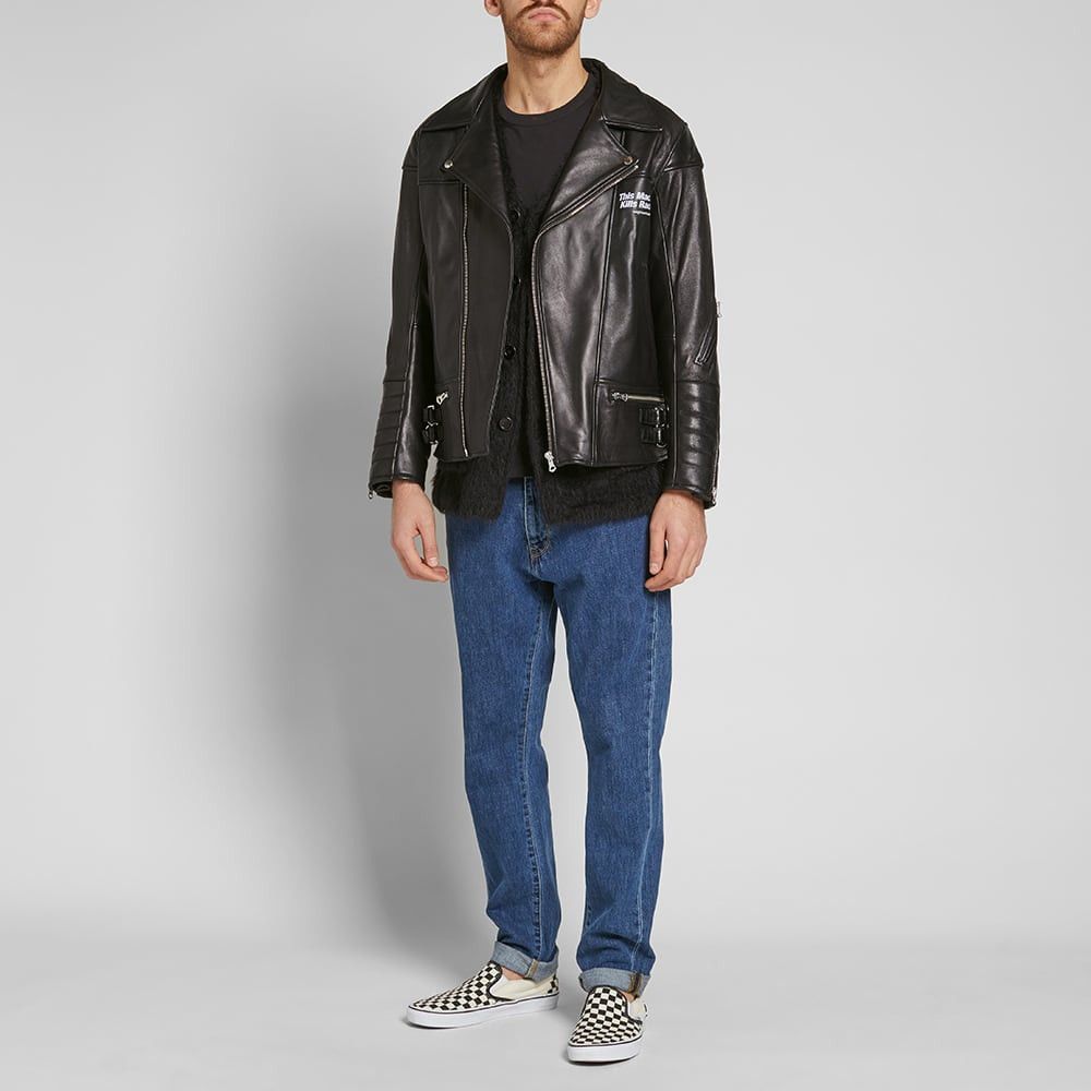 Neighborhood Neighborhood - A/W 18’ - Clay Leather Rider’s Jacket Size US L / EU 52-54 / 3 - 25 Thumbnail
