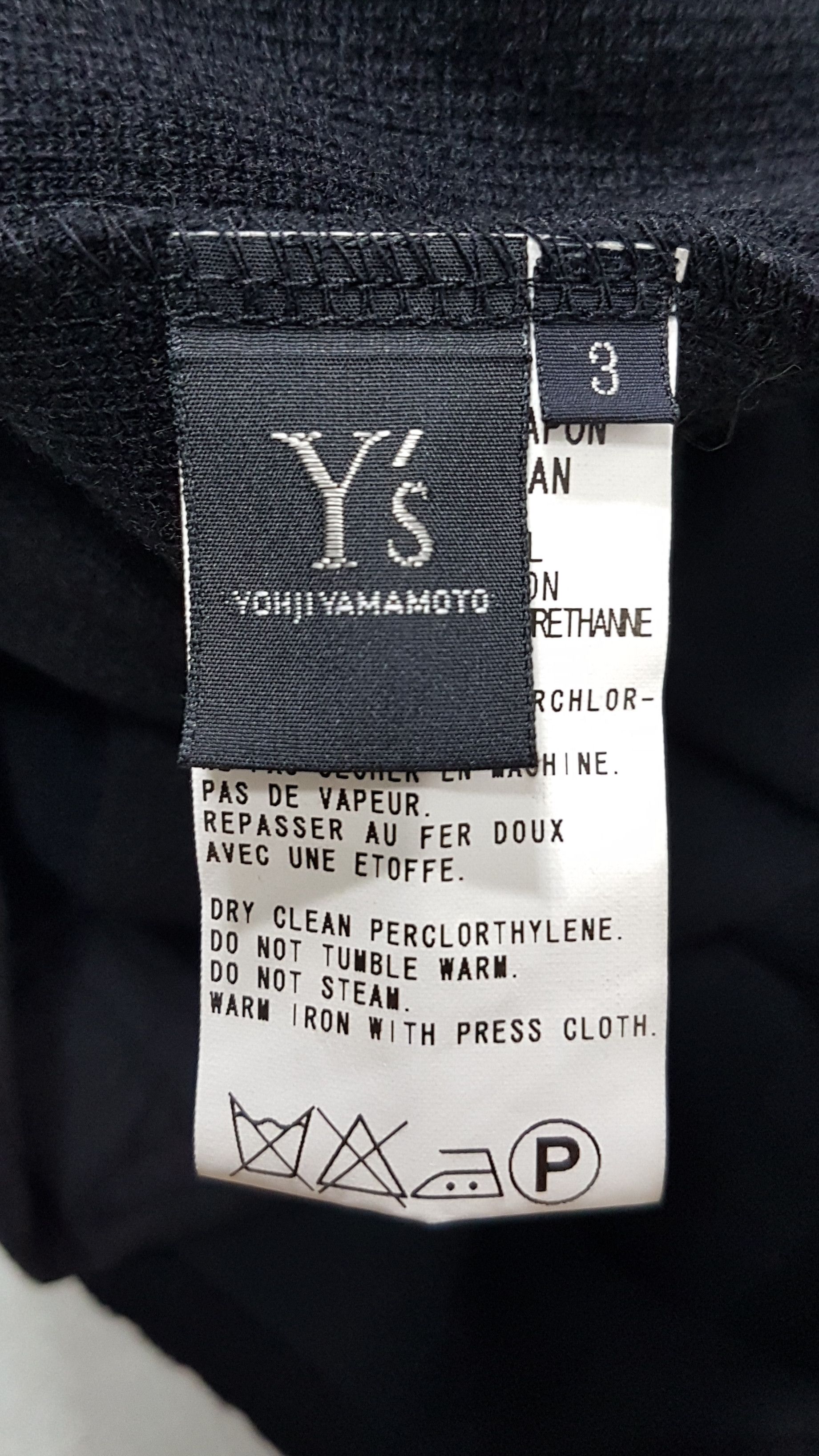 Yohji Yamamoto Y’s by Yohji Yamamoto Rib Knit Wool Blazer Jacket Size M / US 6-8 / IT 42-44 - 13 Thumbnail