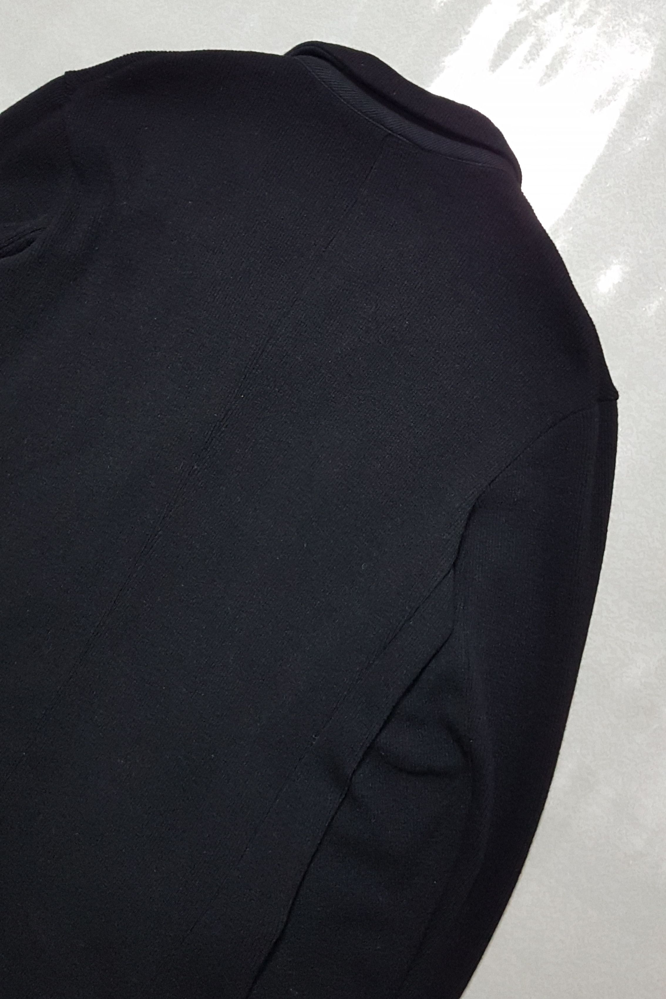 Yohji Yamamoto Y’s by Yohji Yamamoto Rib Knit Wool Blazer Jacket Size M / US 6-8 / IT 42-44 - 7 Thumbnail