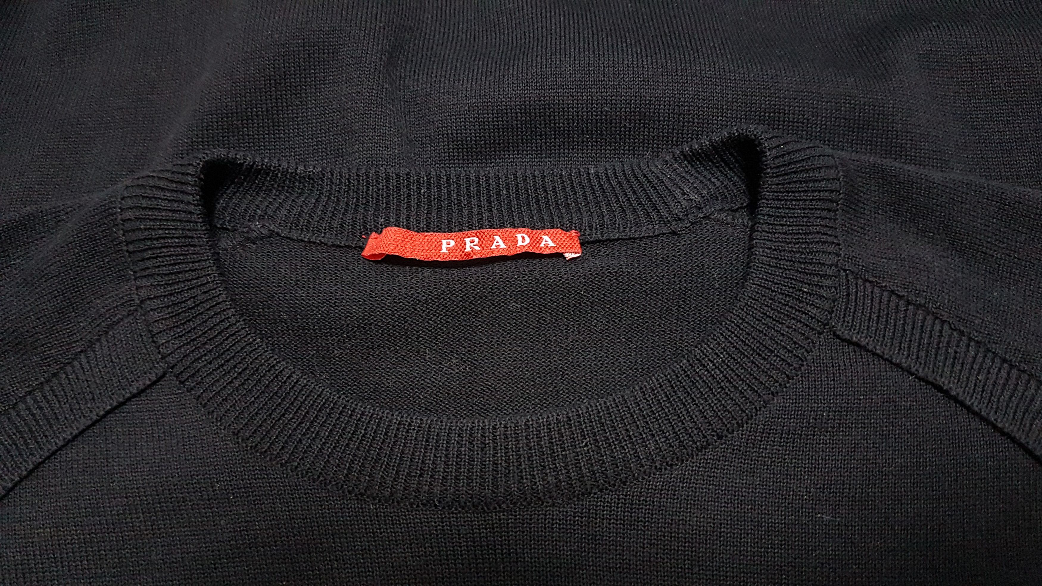 Prada Prada Fall-Winter 2007 Knitted Mesh Sweater Size US L / EU 52-54 / 3 - 10 Thumbnail