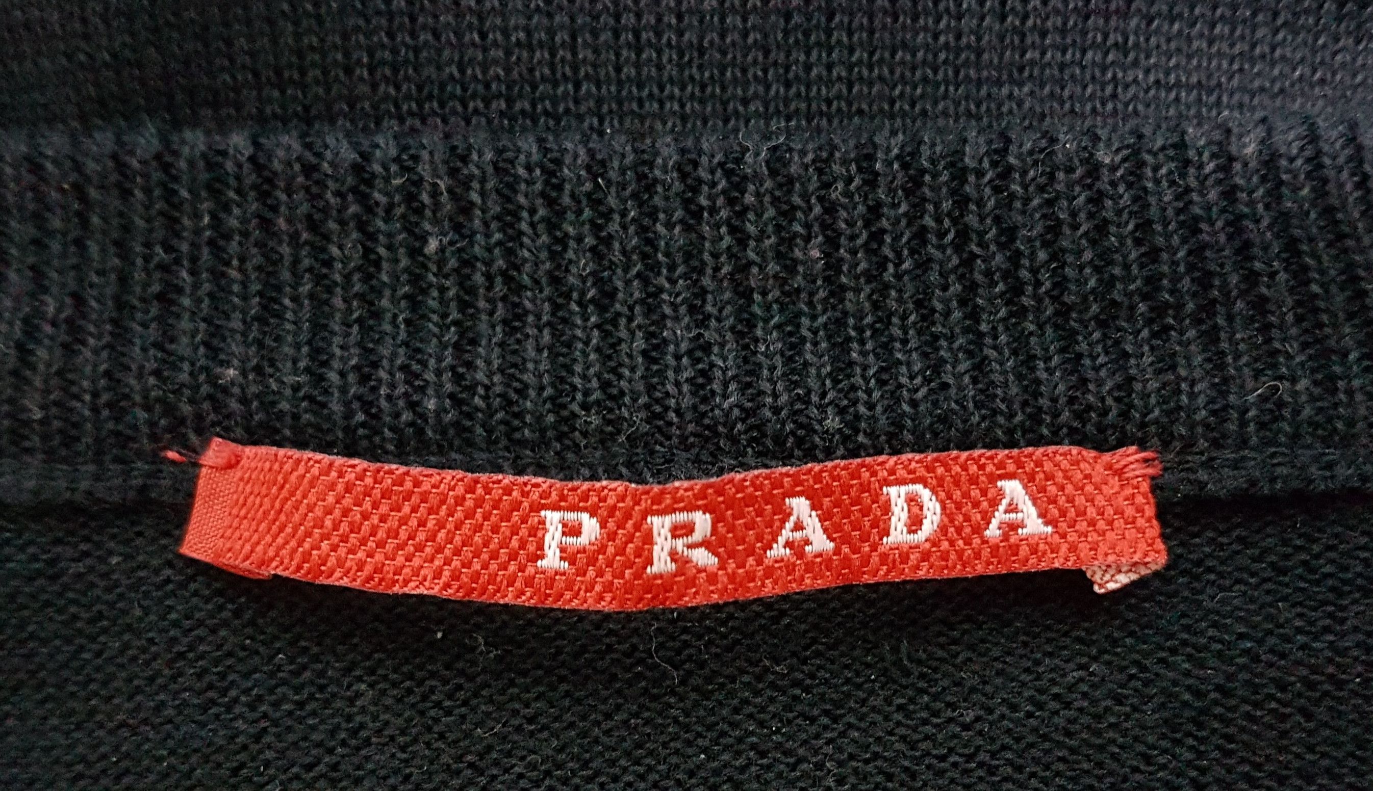 Prada Prada Fall-Winter 2007 Knitted Mesh Sweater Size US L / EU 52-54 / 3 - 11 Thumbnail