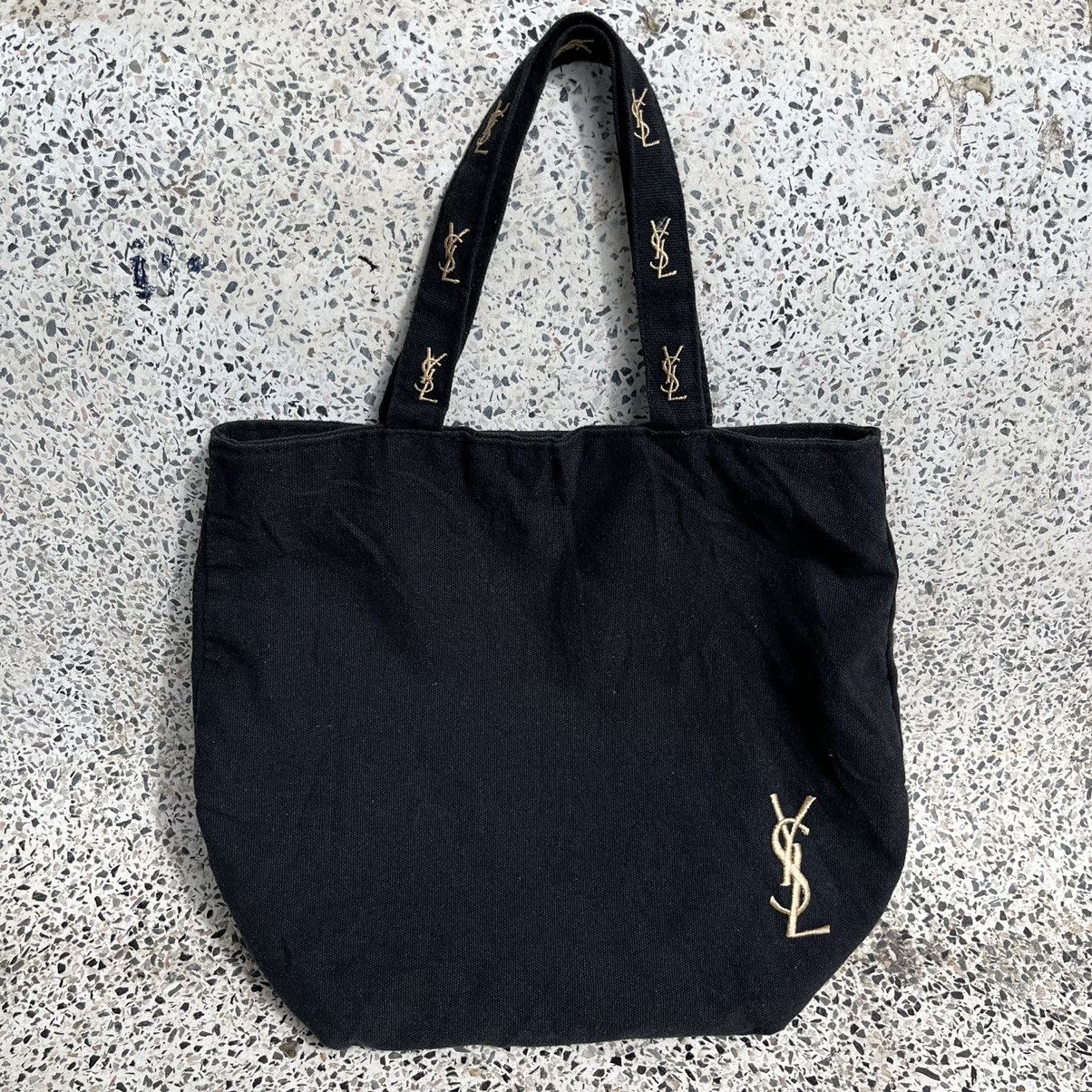 Yves Saint Laurent Yves Saint Laurent tote bag embroidery logo Size ONE SIZE - 1 Thumbnail