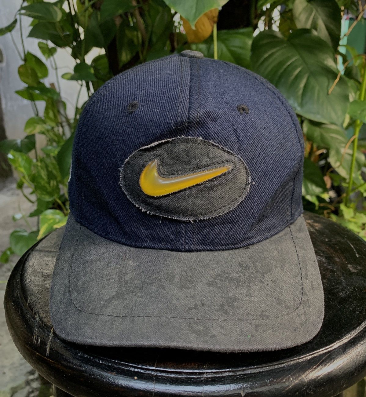 Vintage nike air fitted sale cap